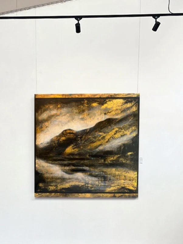 These two paintings are currently hanging at @qdosartslorne in Lorne. 

While Qdos is currently closed for a &lsquo;Winter Recess&rsquo;, visits to the gallery can be arranged by appointment&nbsp;on 0352 891989

Thrilled to share news of an upcoming 