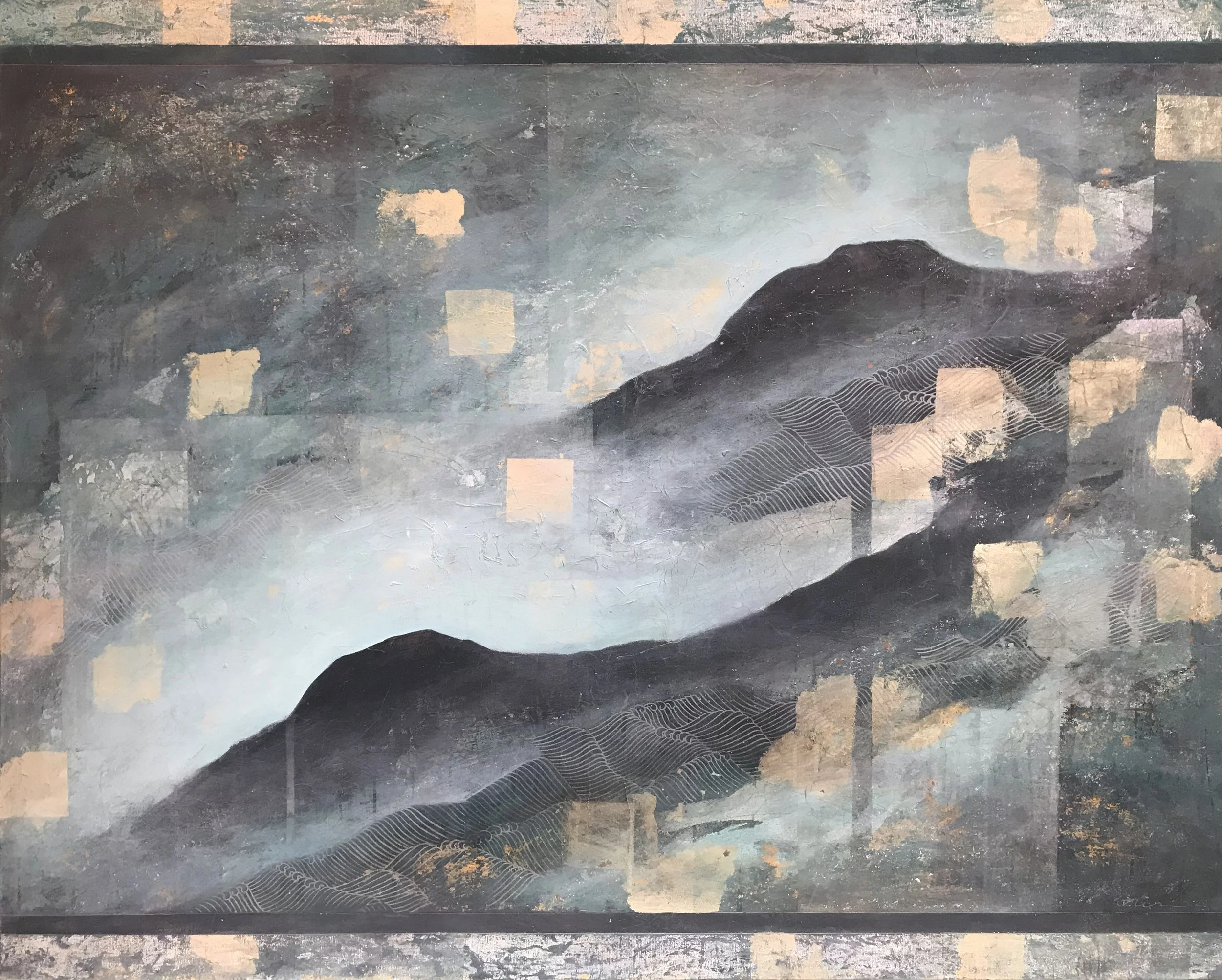 Creation Song | Mixed Media on Canvas | 122cm x 152cm