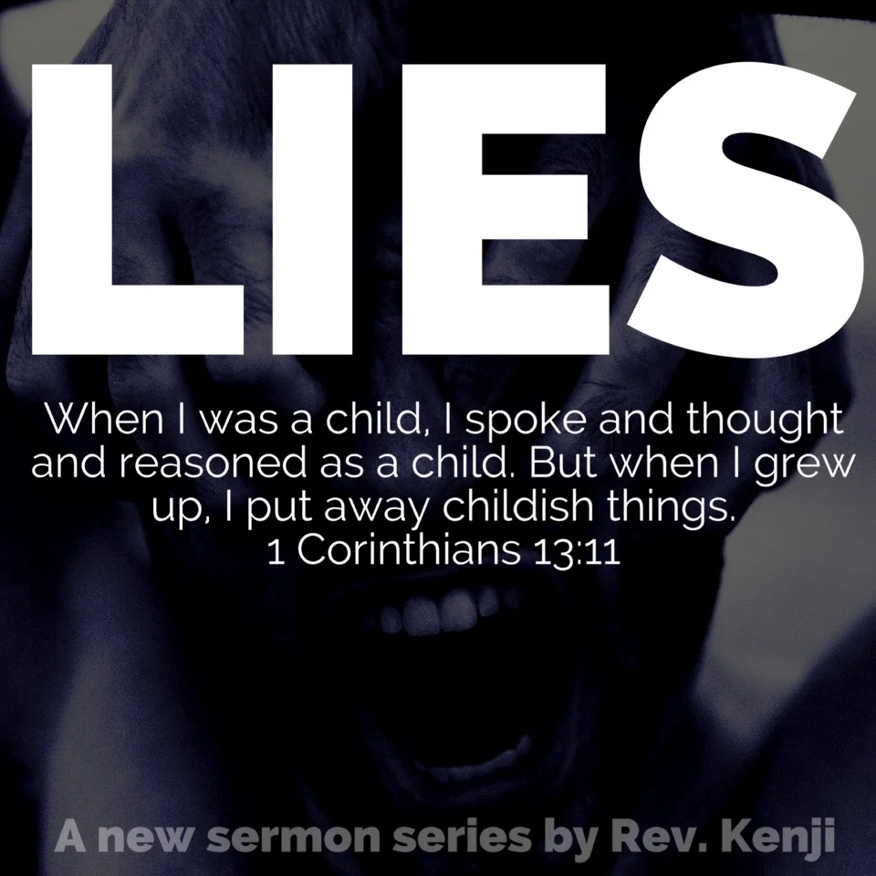 Lies: I'm better than you.