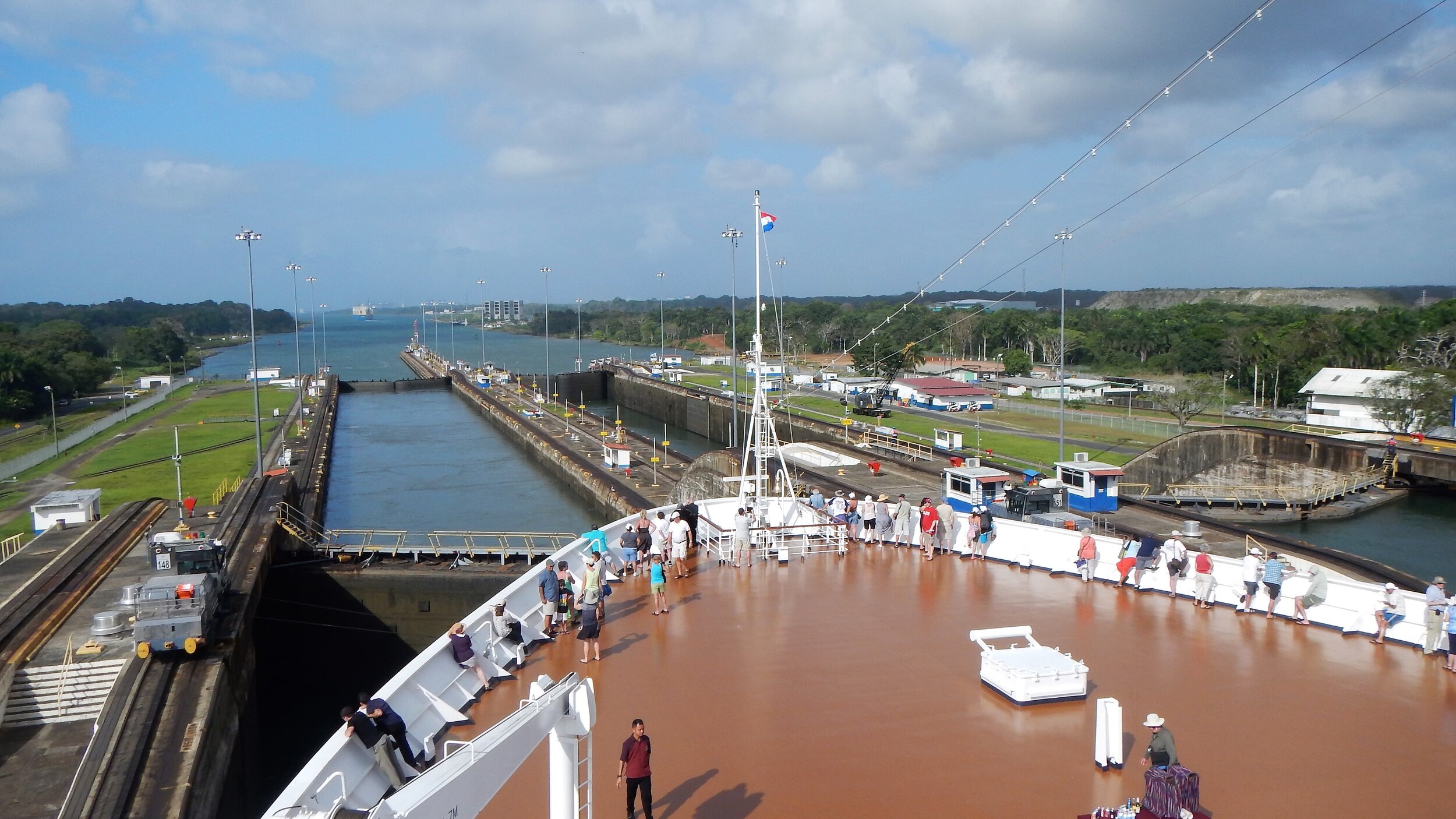 Transiting The Panama Canal (West to East )