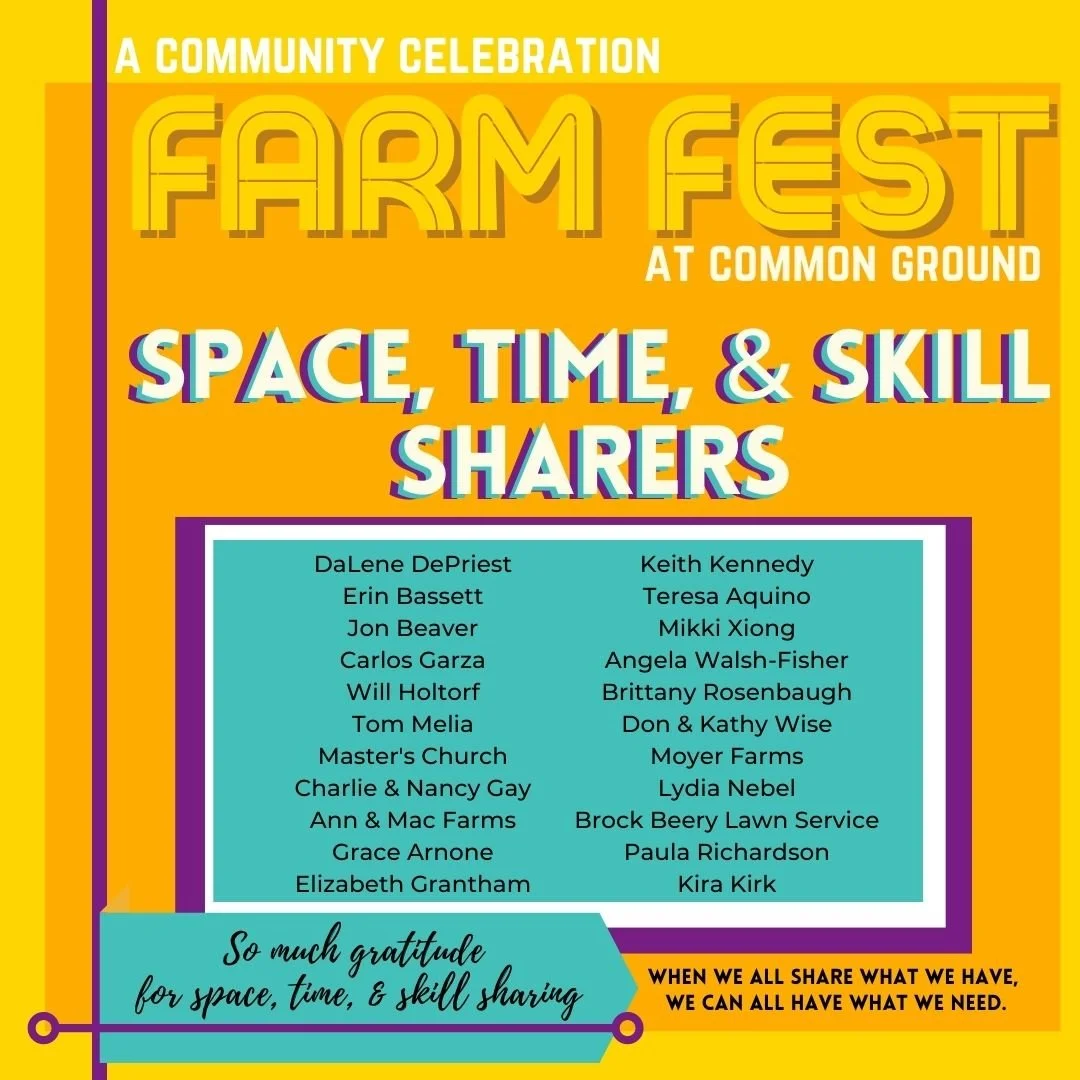 Farm Fest at Common Ground โ KC Farm School at Gibbs Road Farm Fest at Common Ground โ KC Farm School at Gibbs Road