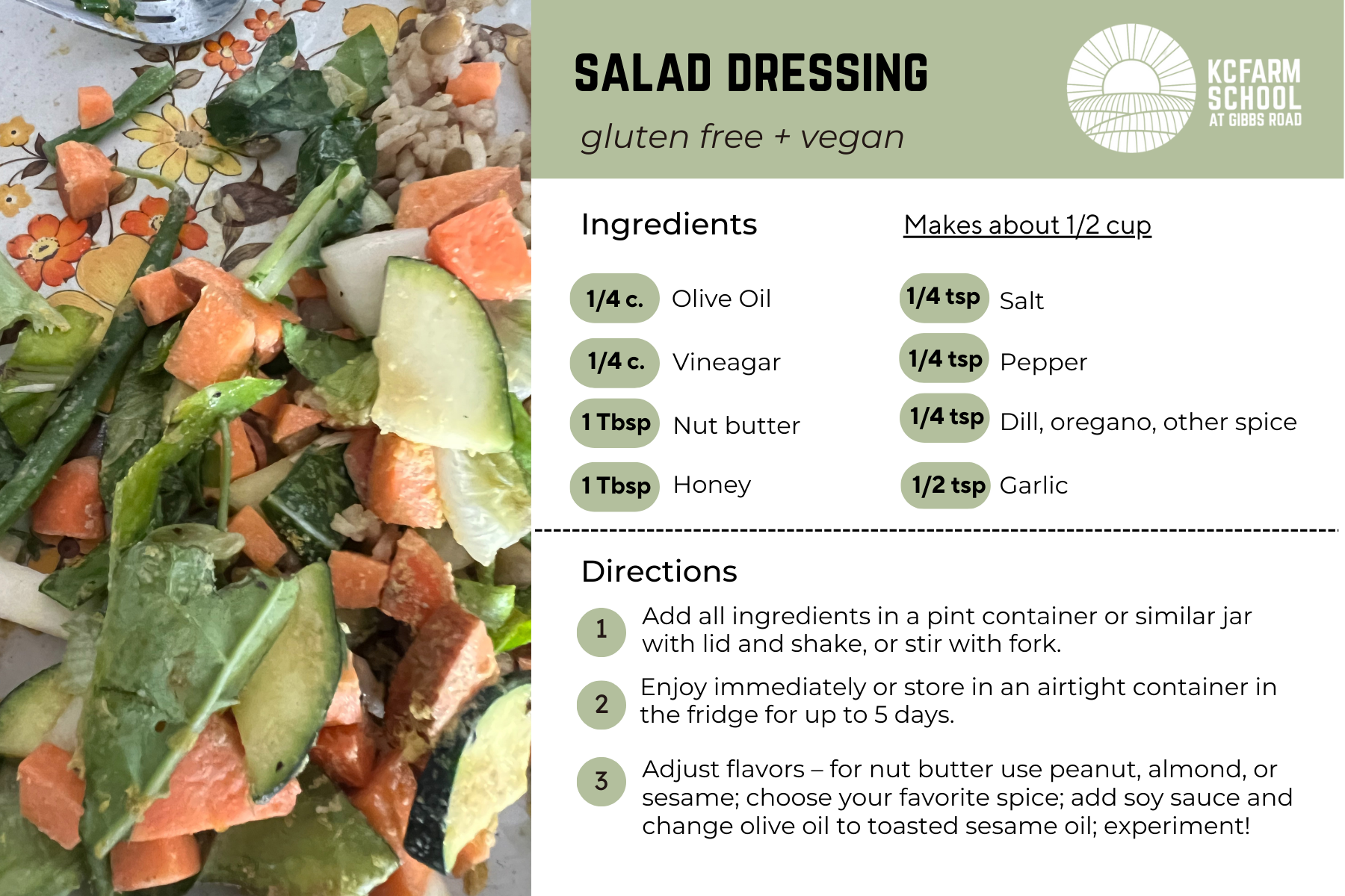 Gibbs Salad Dressing
