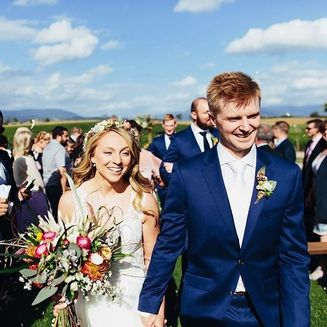 Jacquie &amp; Daniel 💙 17.12.16

Family and friends travelled from far and wide to share in the joy of Jacquie and Daniel's wedding, which was held at Zonzo Estate in the Yarra Valley. Jacquie looked gorgeous as she walked down the aisle to 'Here Co