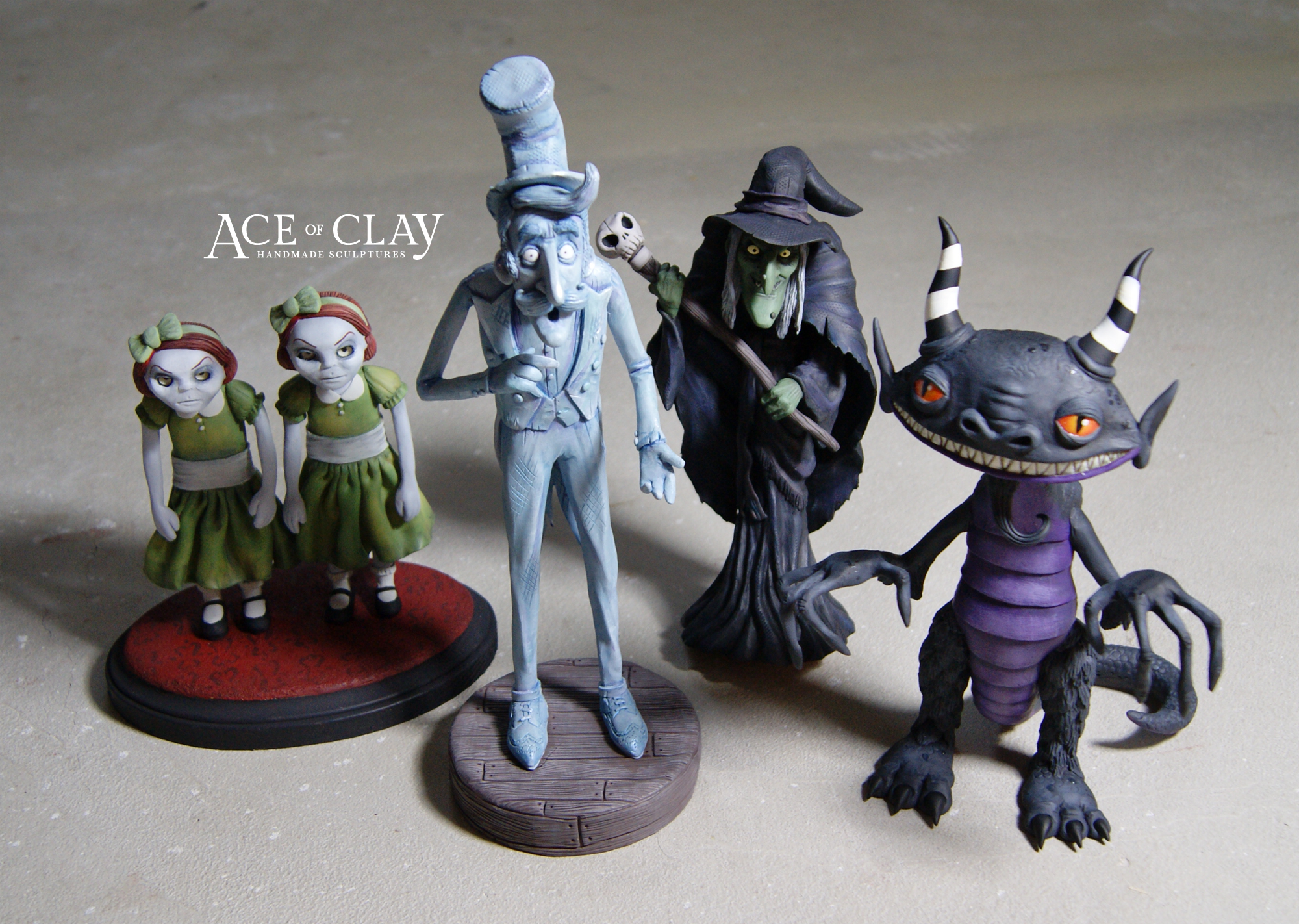 September 2019 Sculptures by Ace of Clay