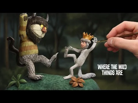 Making a WHERE THE WILD THINGS ARE DIORAMA - Polymer Clay Tutorial