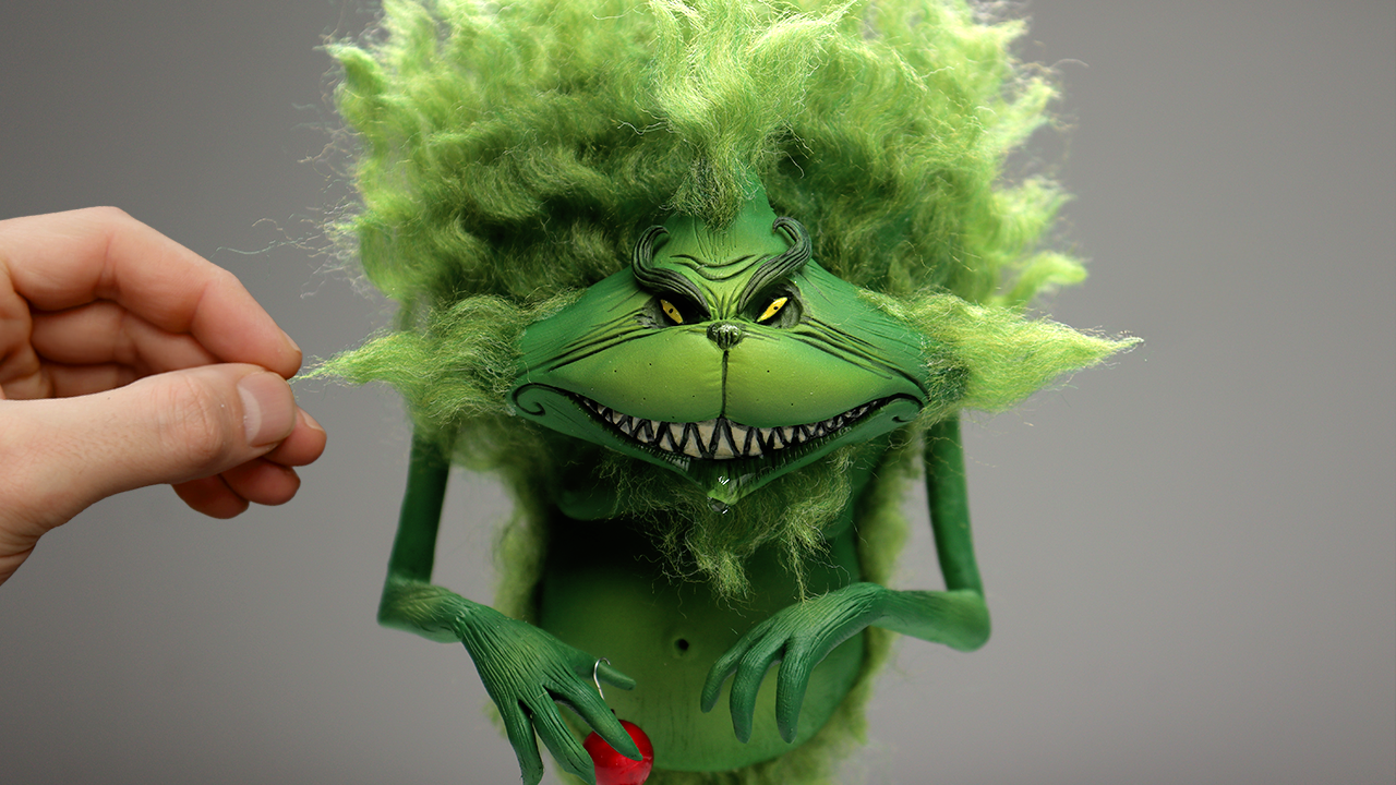 The Grinch, but he's a monster...