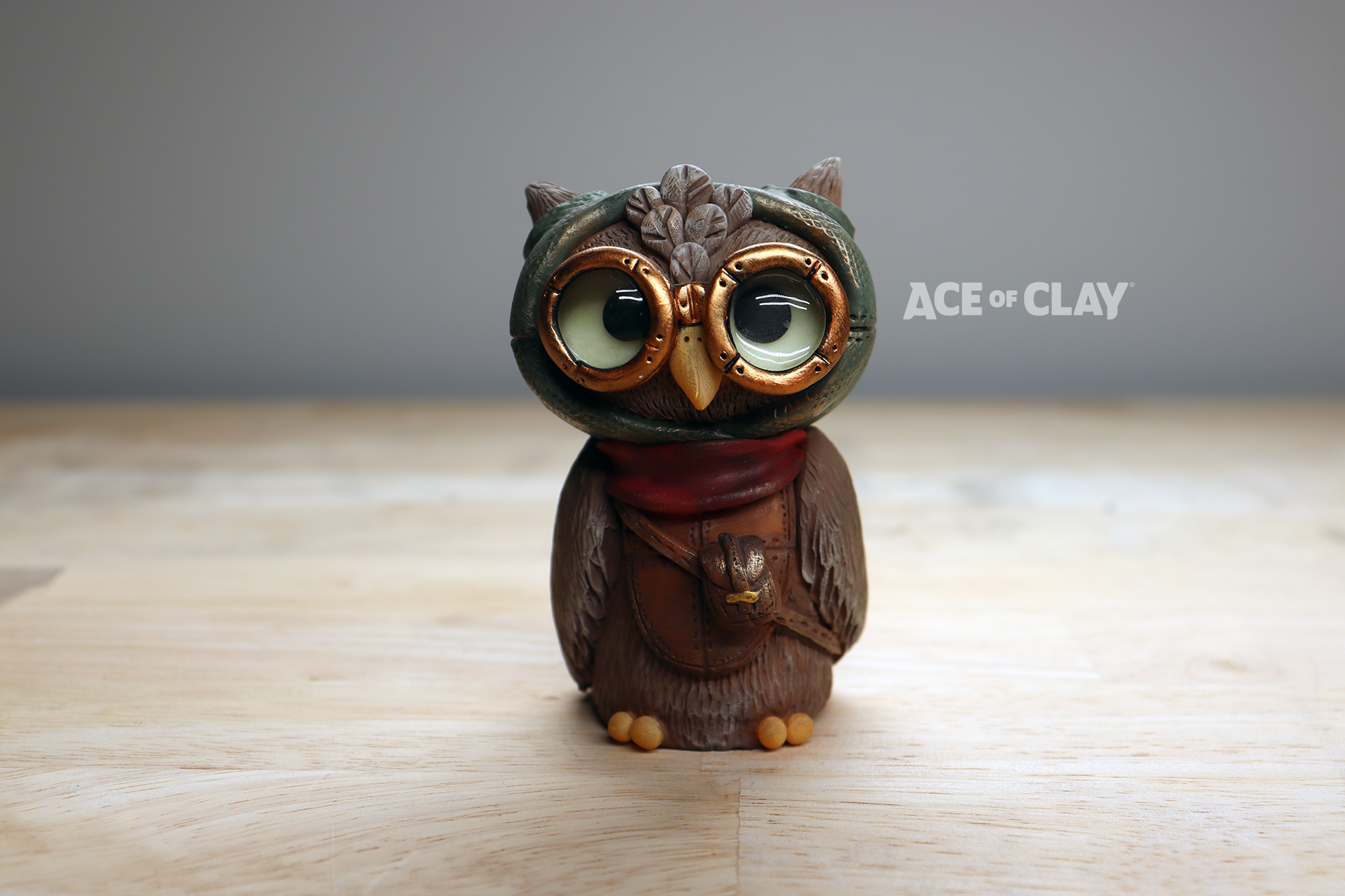 ace of clay steampunk owl.png