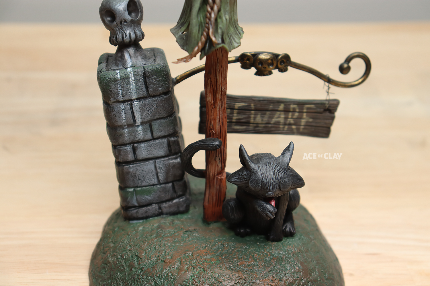 値下げ！onetigris scarecrow 新品未使用 値引き不可 The Lonely Scarecrow Original Sculpture — Ace of Clay