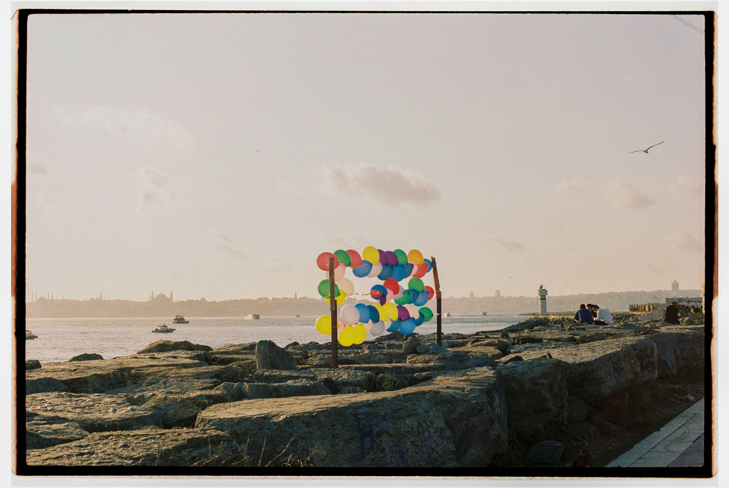 Balloons by the Bosphorous