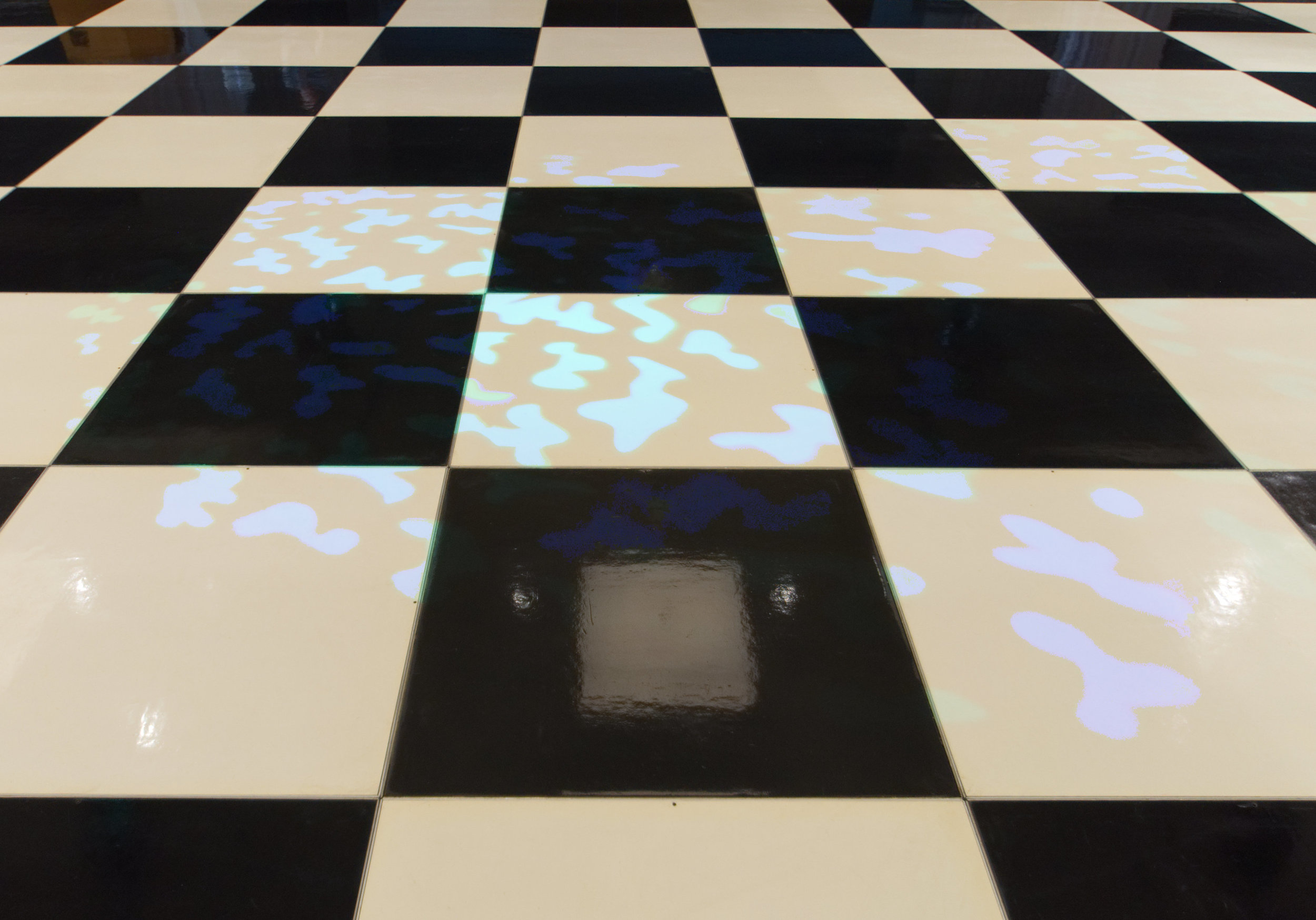  A black &amp; white checkerboard dance floor for a  Chateau St. Michel  event at the  Hyatt Lake Washington Hotel  in Renton, organized by  Big Rock Productions . 