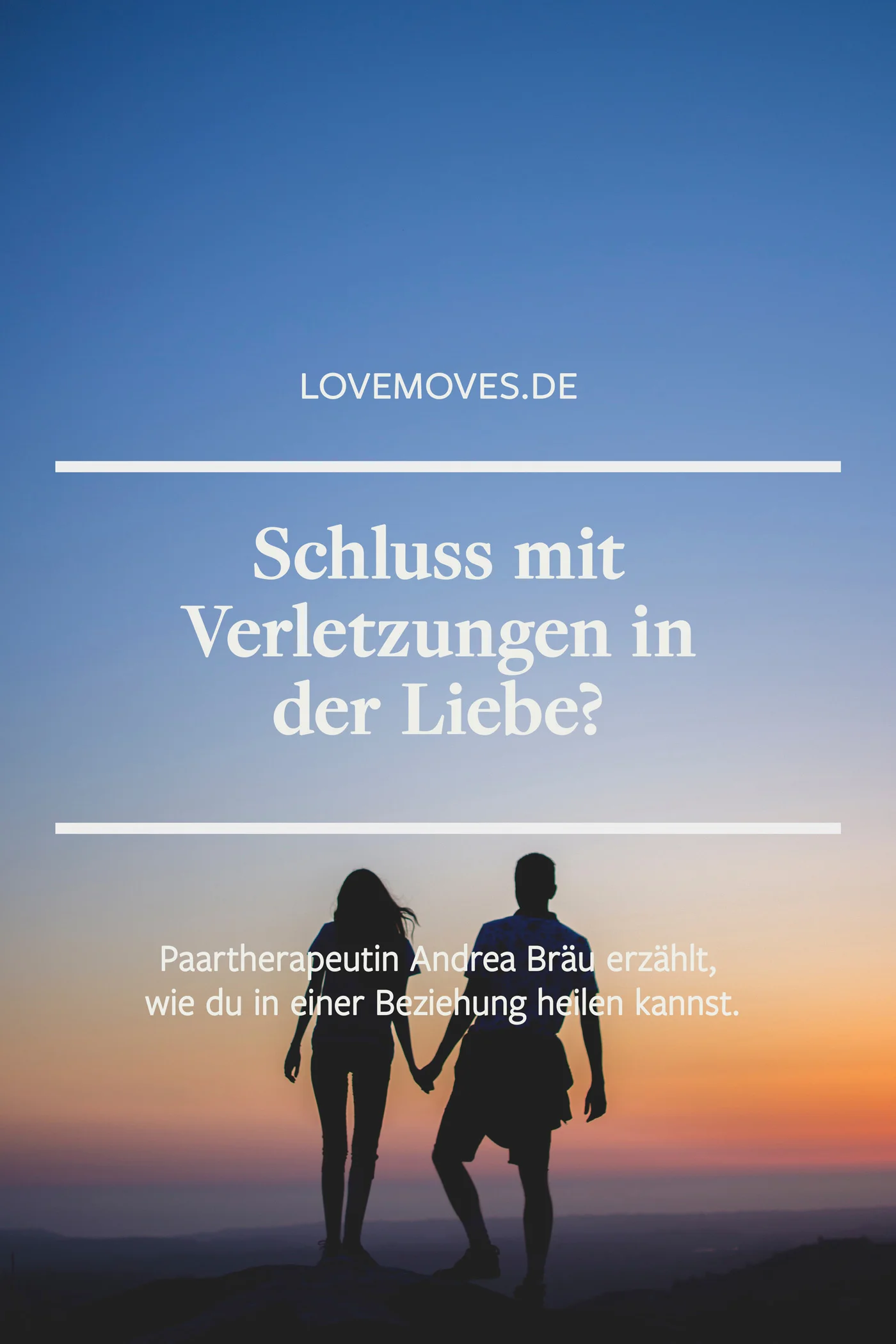 „Erfahrung Paartherapie“: Andrea Bräu erzählt, wie wir in Beziehungen heilen können.