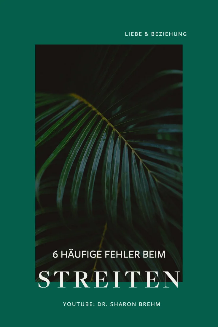 6 Fehler, die wir im Streit alle tun