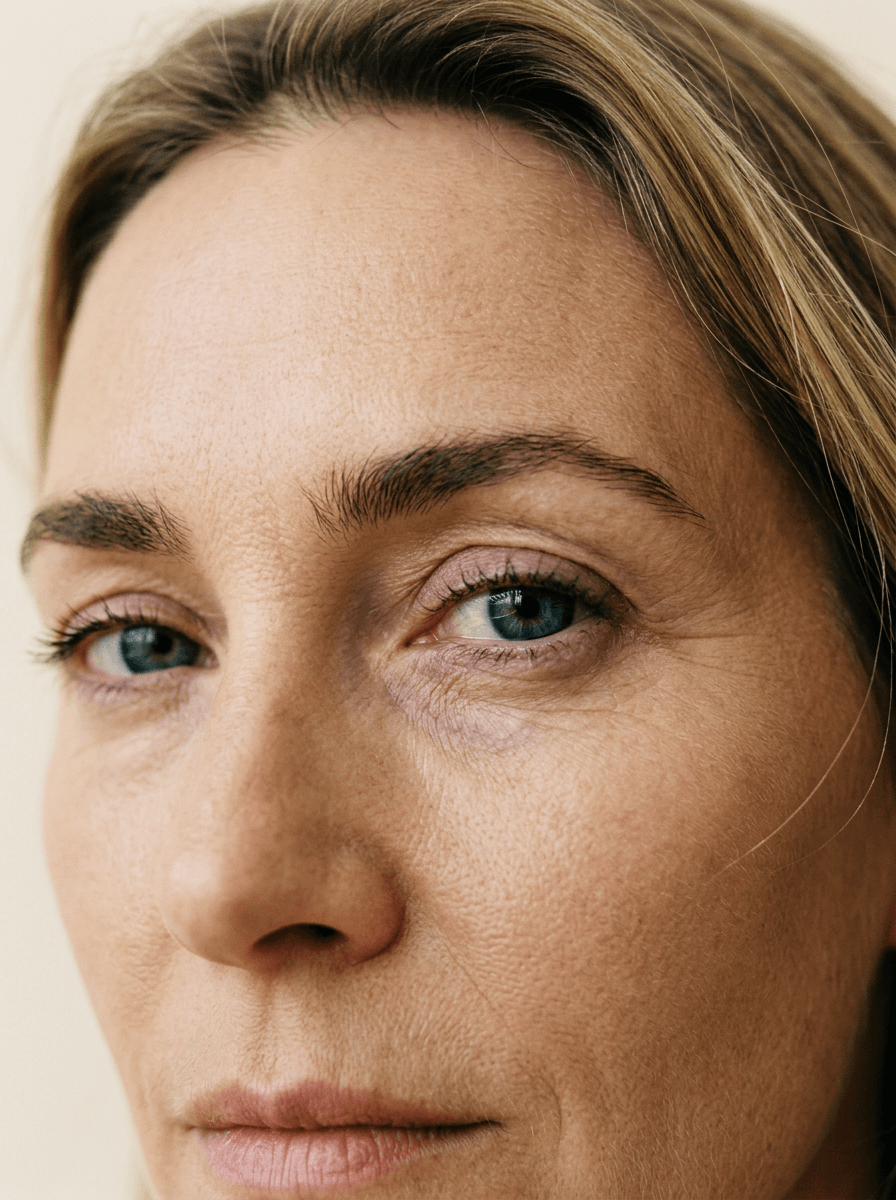 Femme de 40 ans, médecine esthétique préventive et techniques régénératives · Cabinet Dr. Nouara Benbellout, Lille