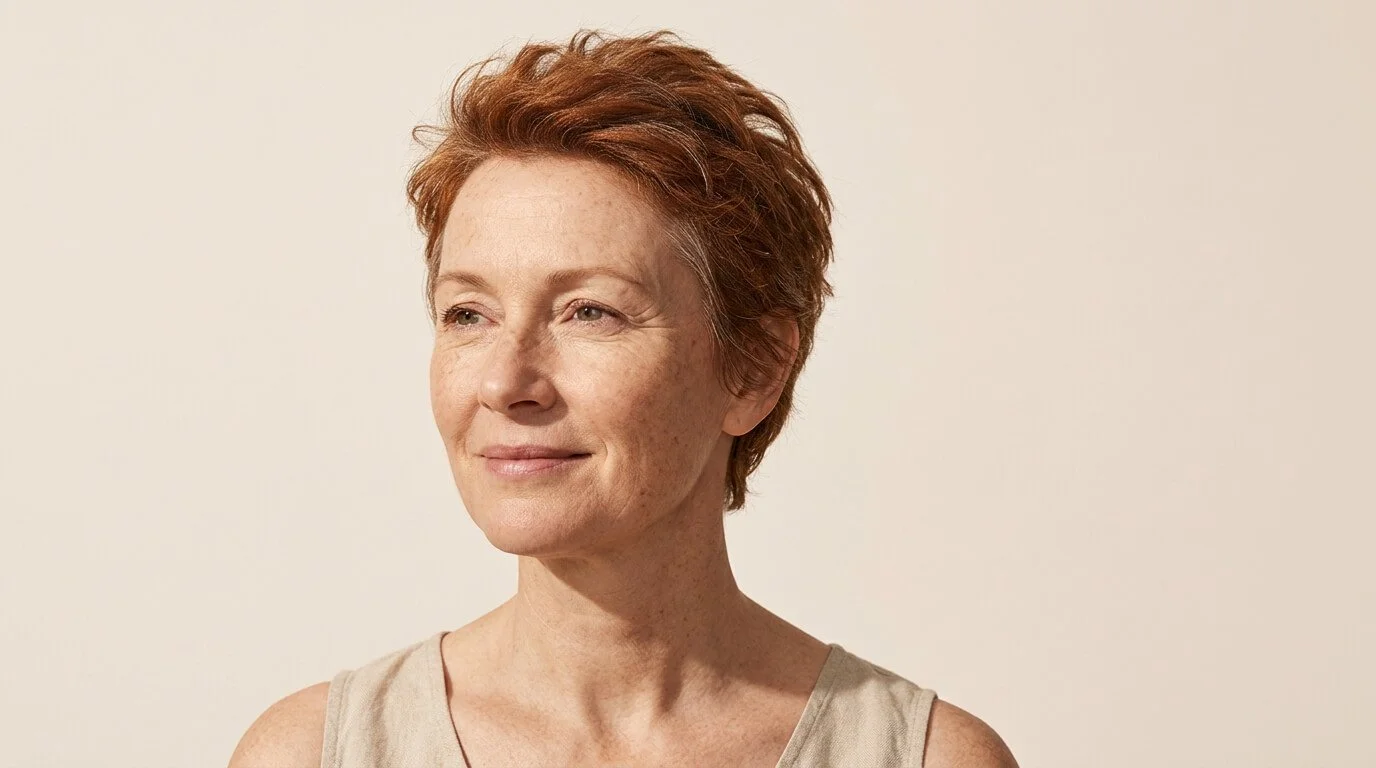 Post-maladie et regard creusé