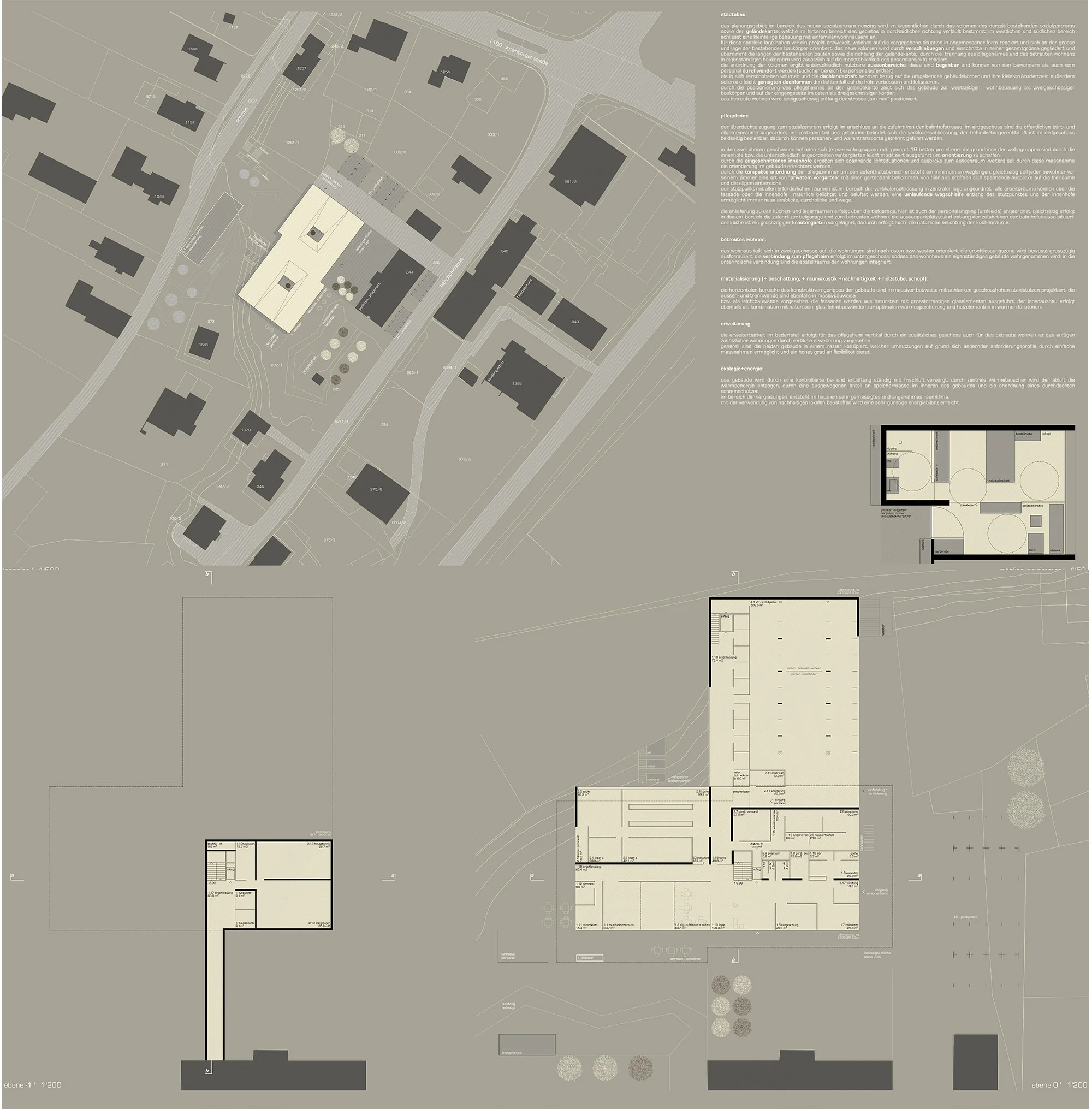 WB Sozialzentrum Nenzing — 5. R A N G — ARGE mit Ventira Architekten