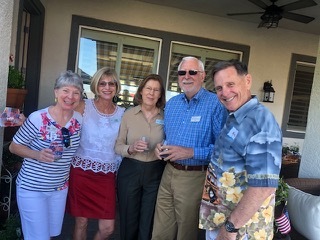  Caroline Smith, Lindy Leonard, Victoria Kadenacy, WCRP Chairman Michael Kadenacy, Mike Leonard 