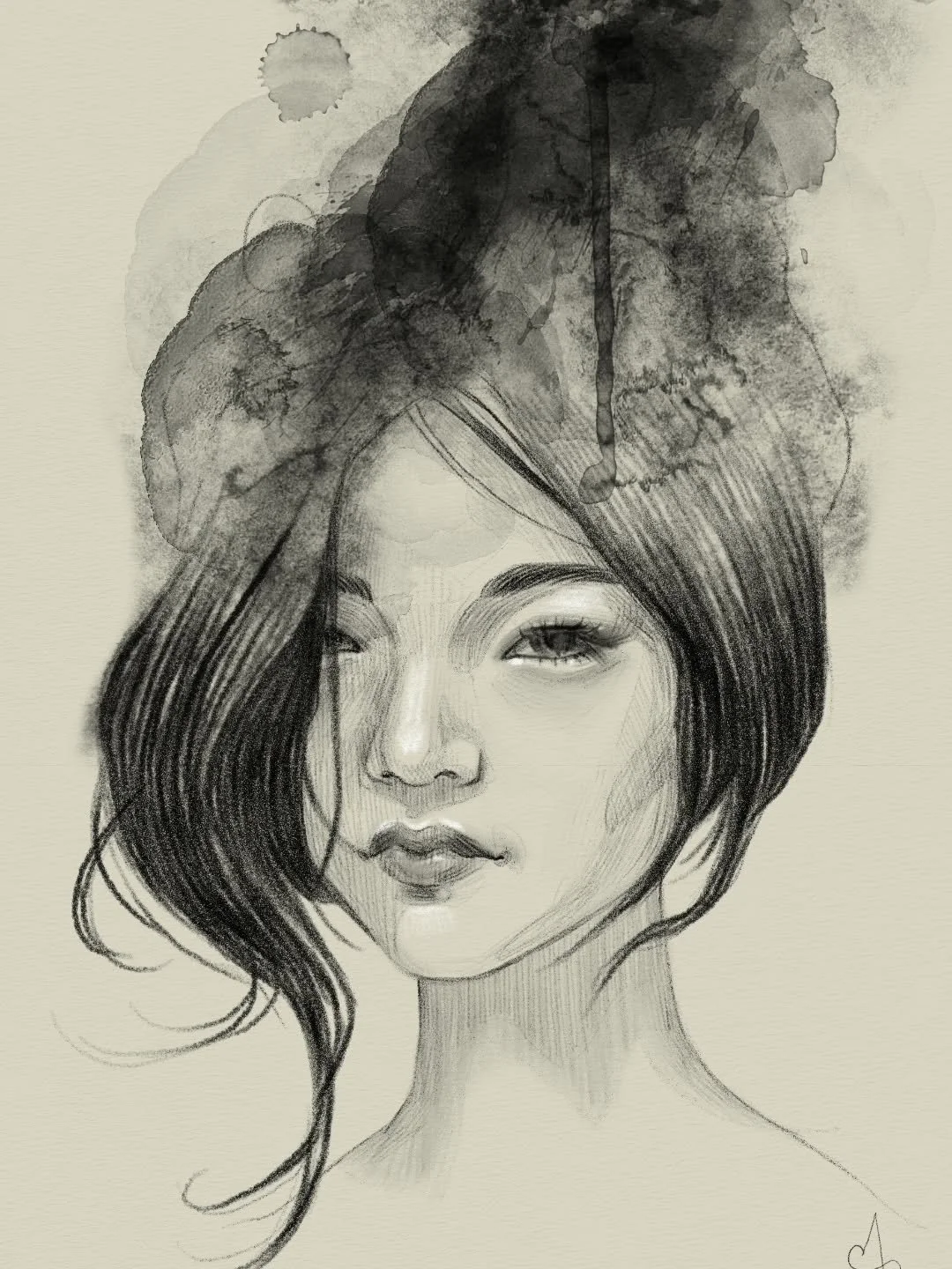 Pixel pencils and watercolour 💗
Made in @infinite.painter 
.
.
.
#digitalart #portrait #infinitepainter #art #artistsoninstagram