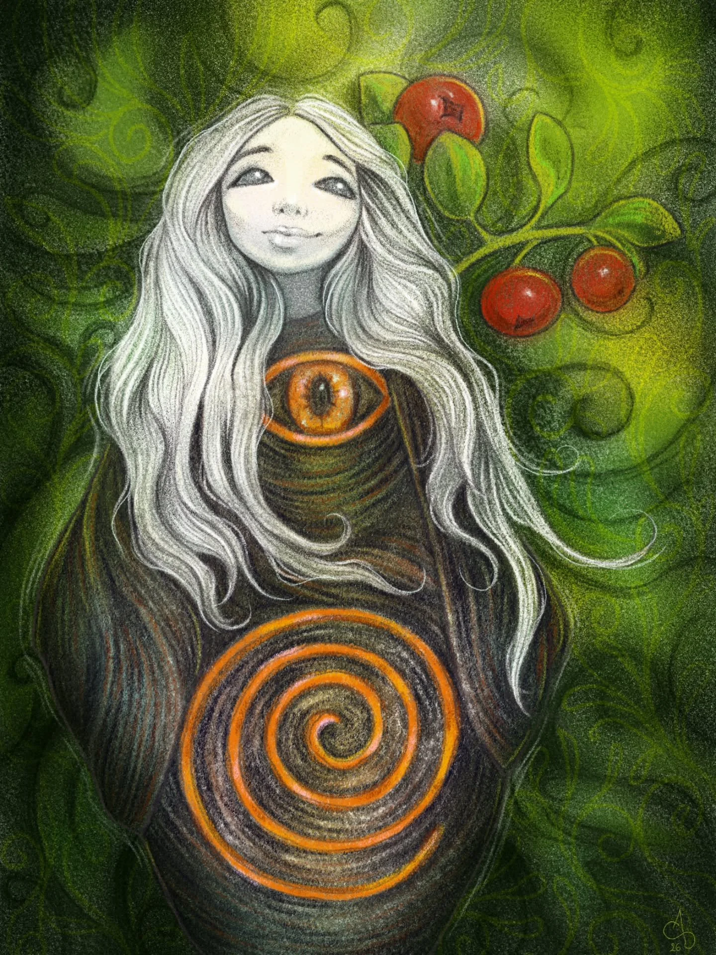 Drawing Julia's @sacredfamiliar Spirit Dolls is how we became friends more than 10 years ago.
I am so happy that the Dolls decided it was time for them to visit me again and for me to pick up my pencils for them 😊
.
I called this one "Sunshine&