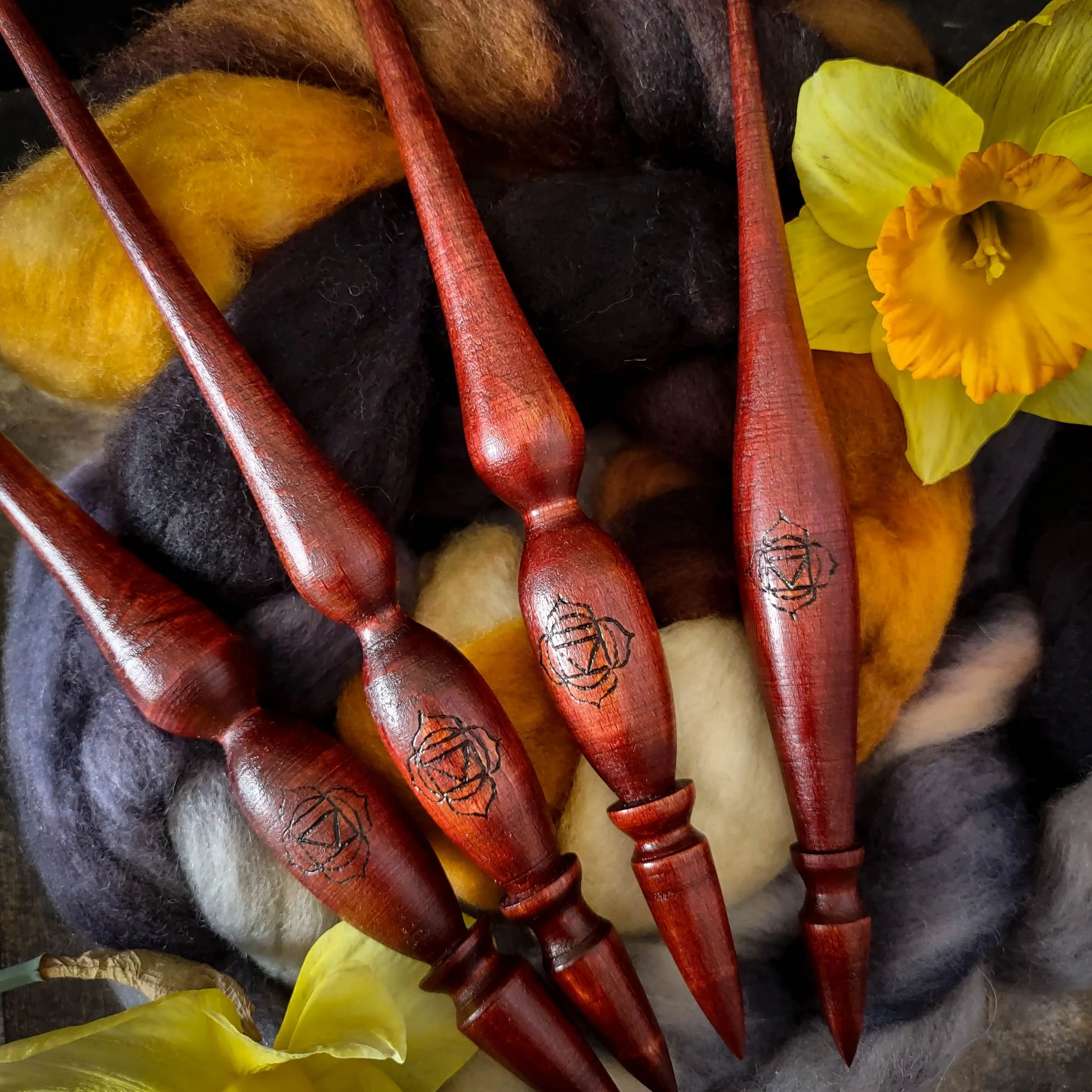 Root Chakra spindles