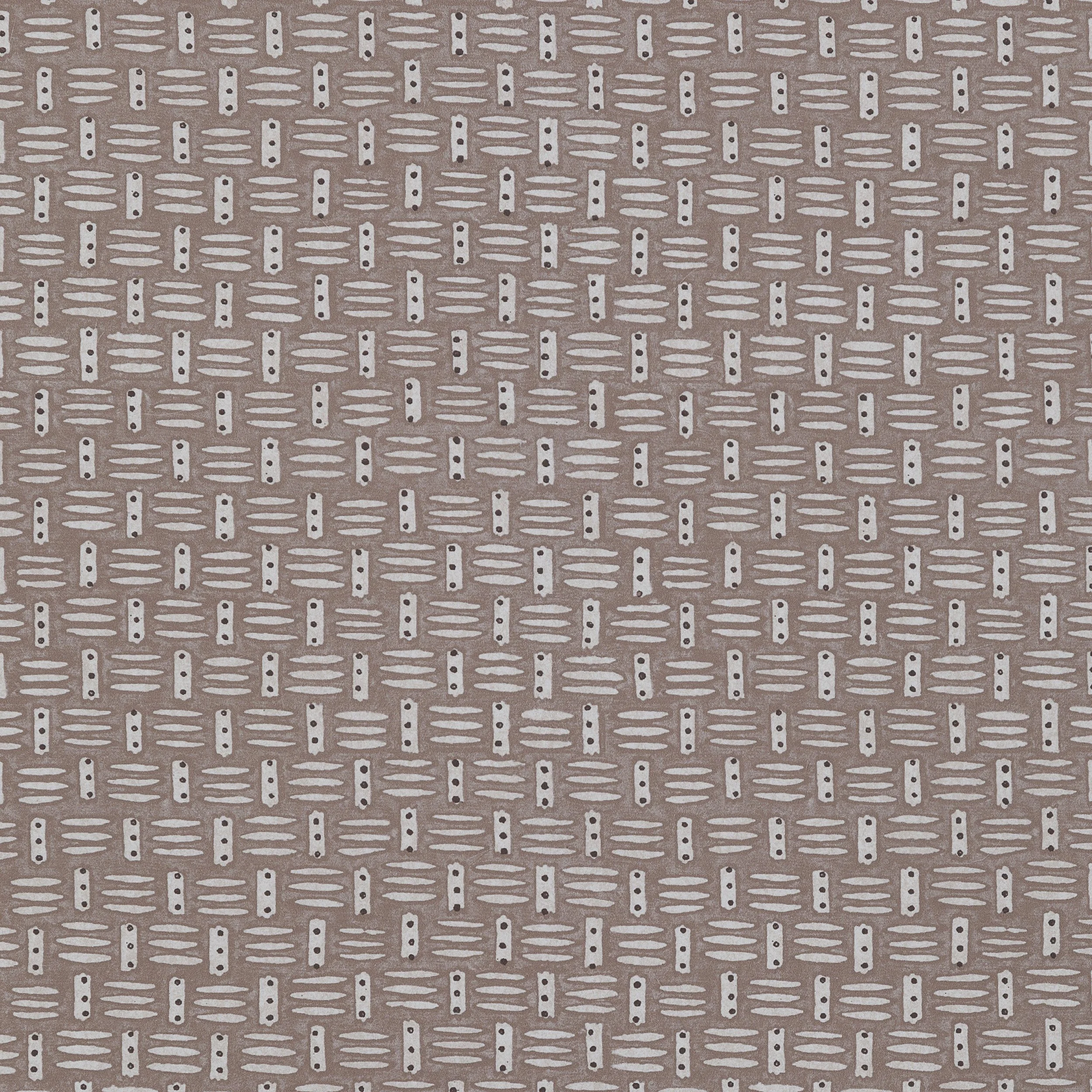 Basket Wallpaper in Dawn Grey