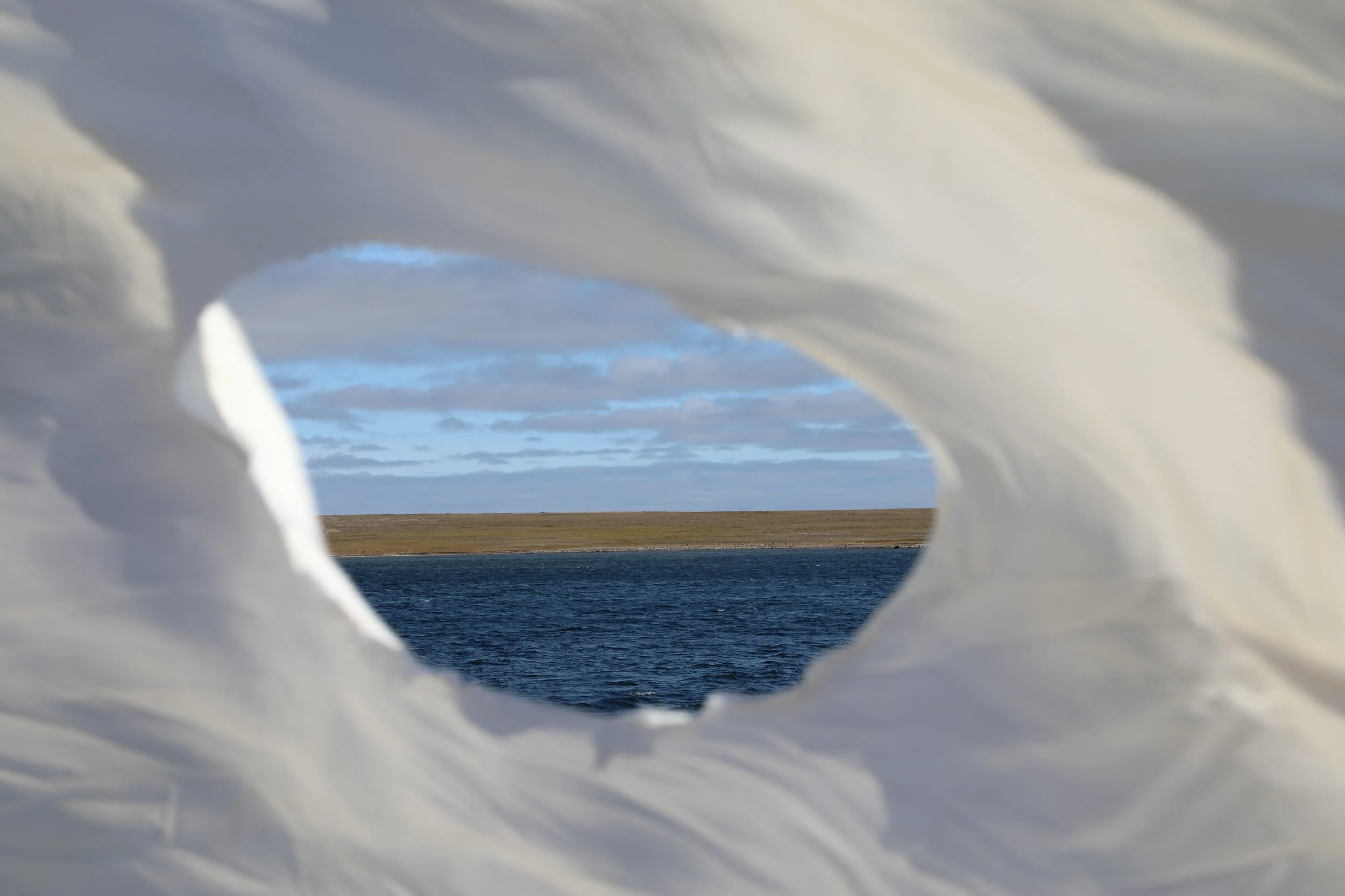   Instructions for an Expedition Sailing the Northwest Passage    &nbsp;   Cut a hole in silk flag  View the sky through the circle  Sew/mend something  Look at the moon and the stars with closed eyes  Collect air while sailing above Franklin’s  Ereb