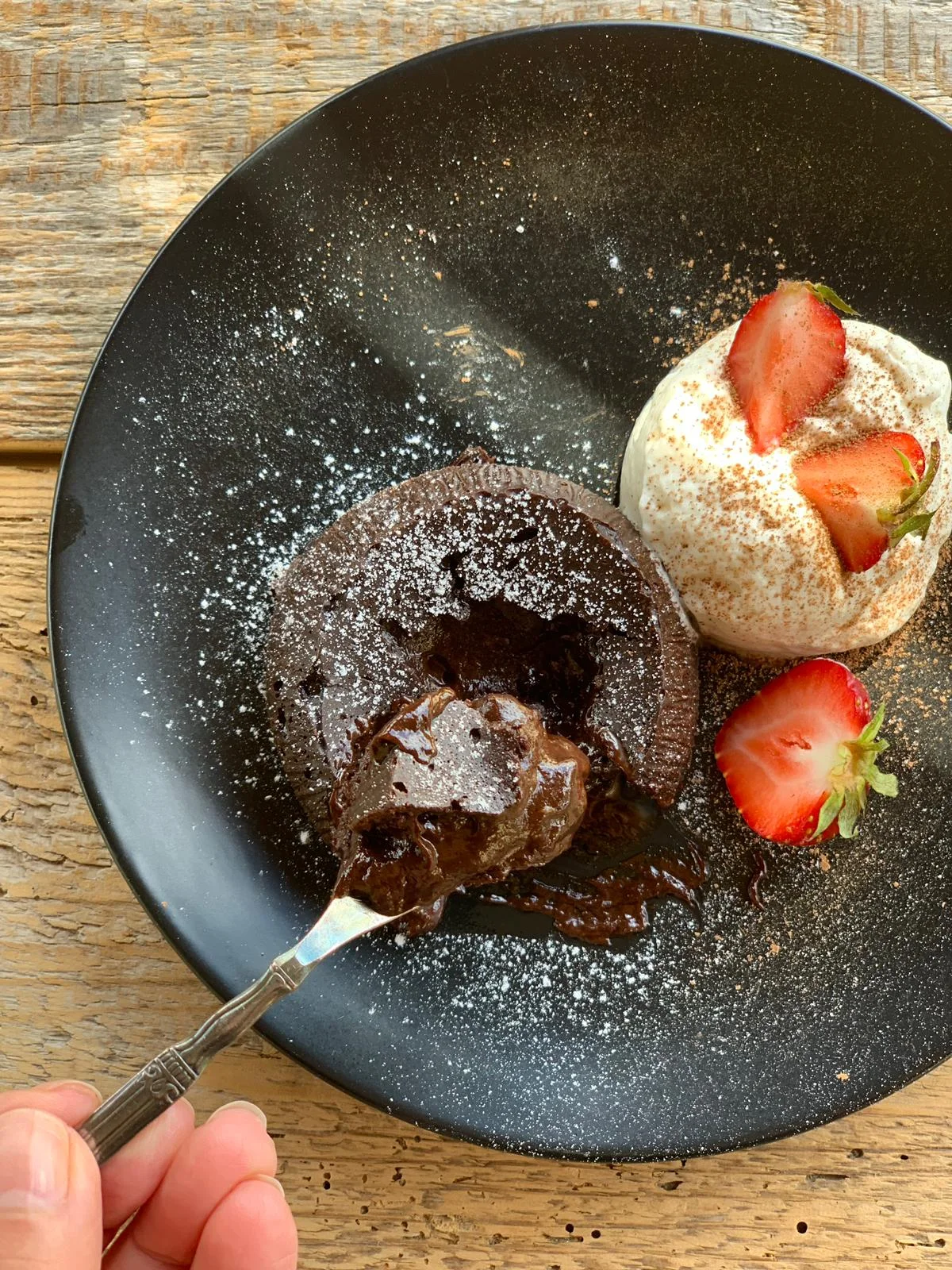 Chocolate fondant from the movie Chef