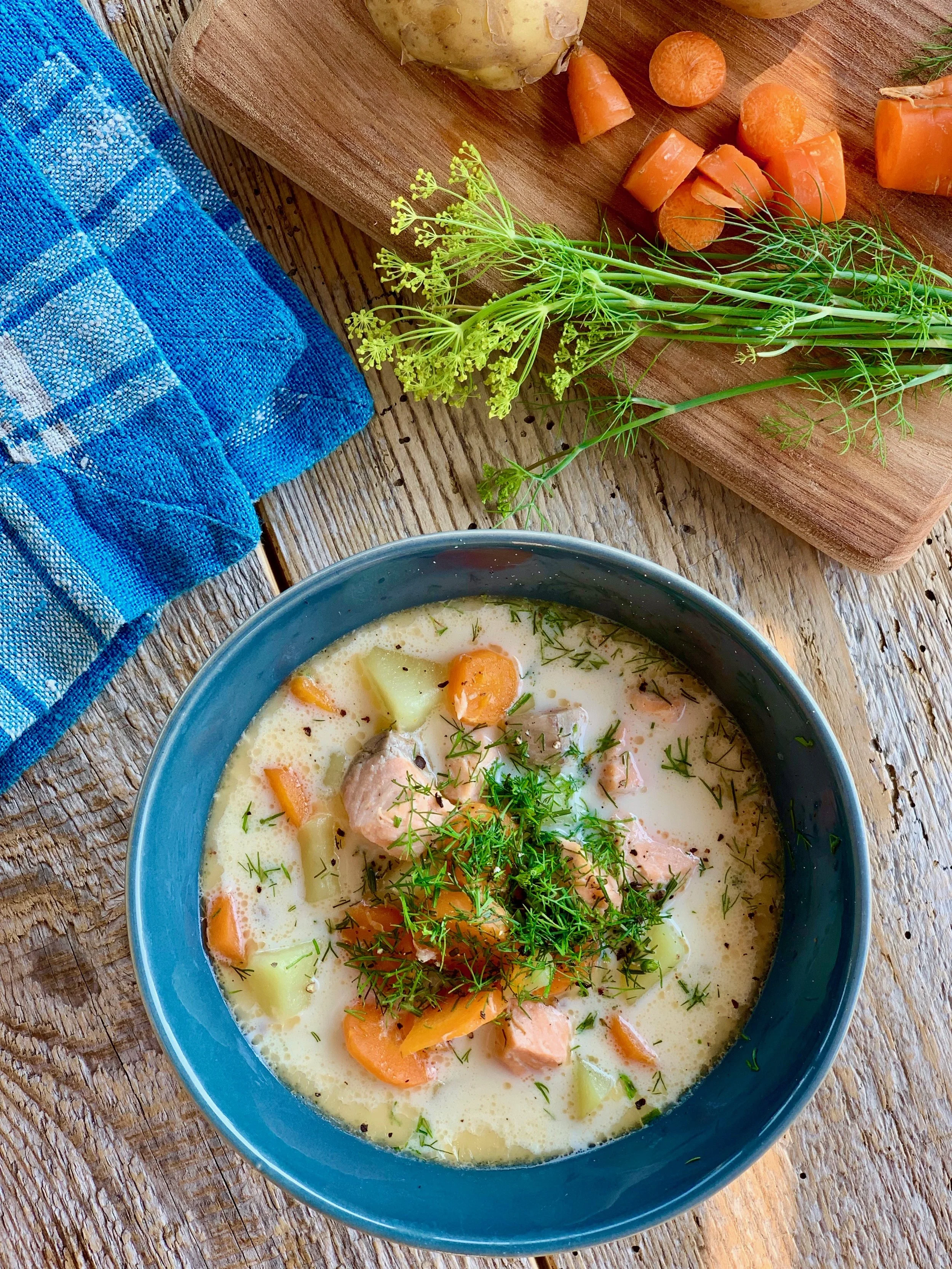 Trout soup
