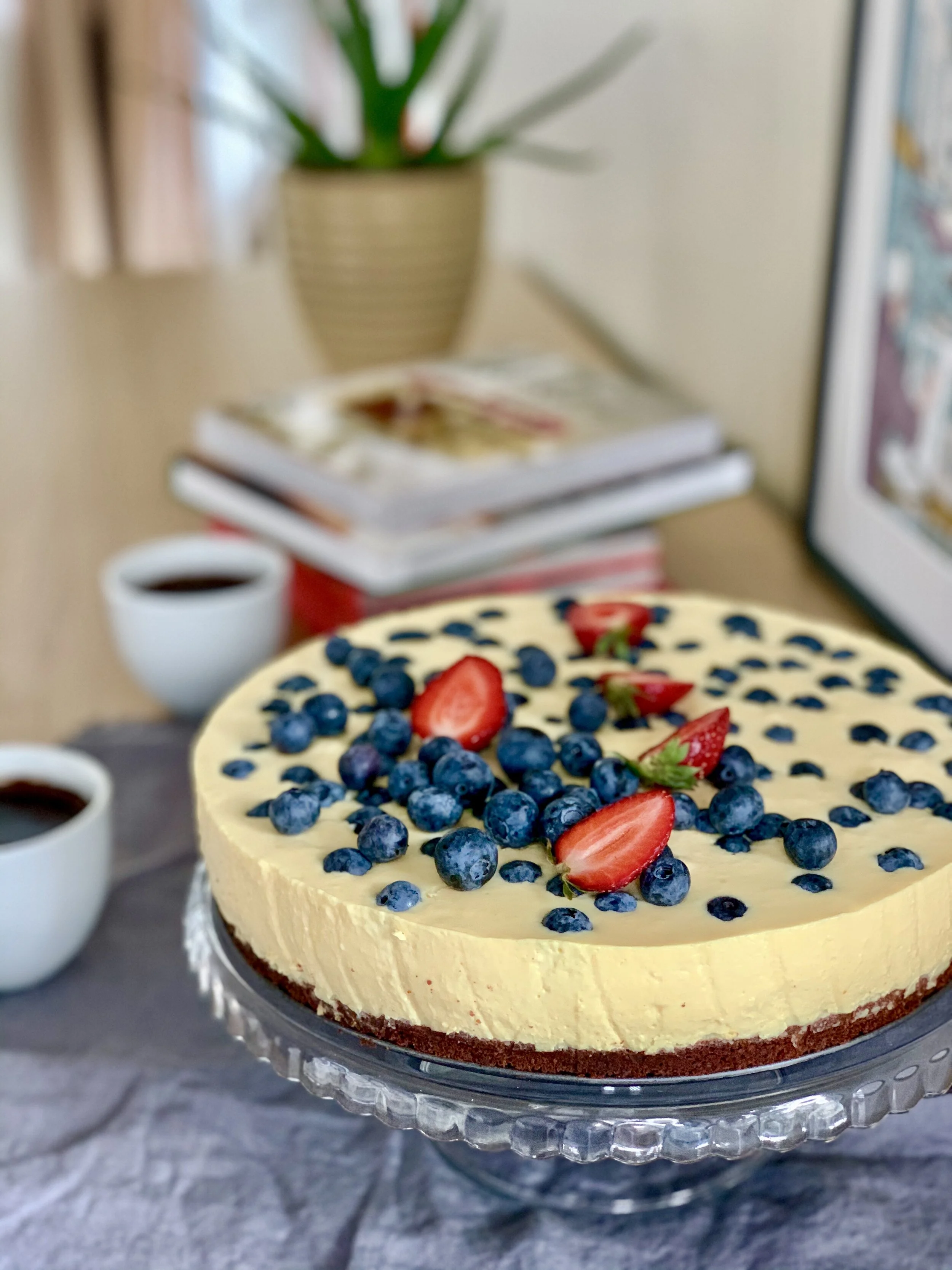 Marakujas jogurta kūka