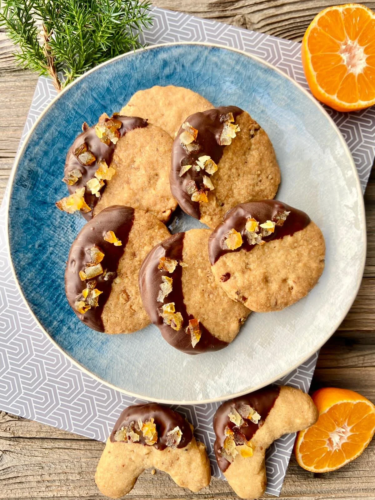 Ziemassvētku smilšu cepumi