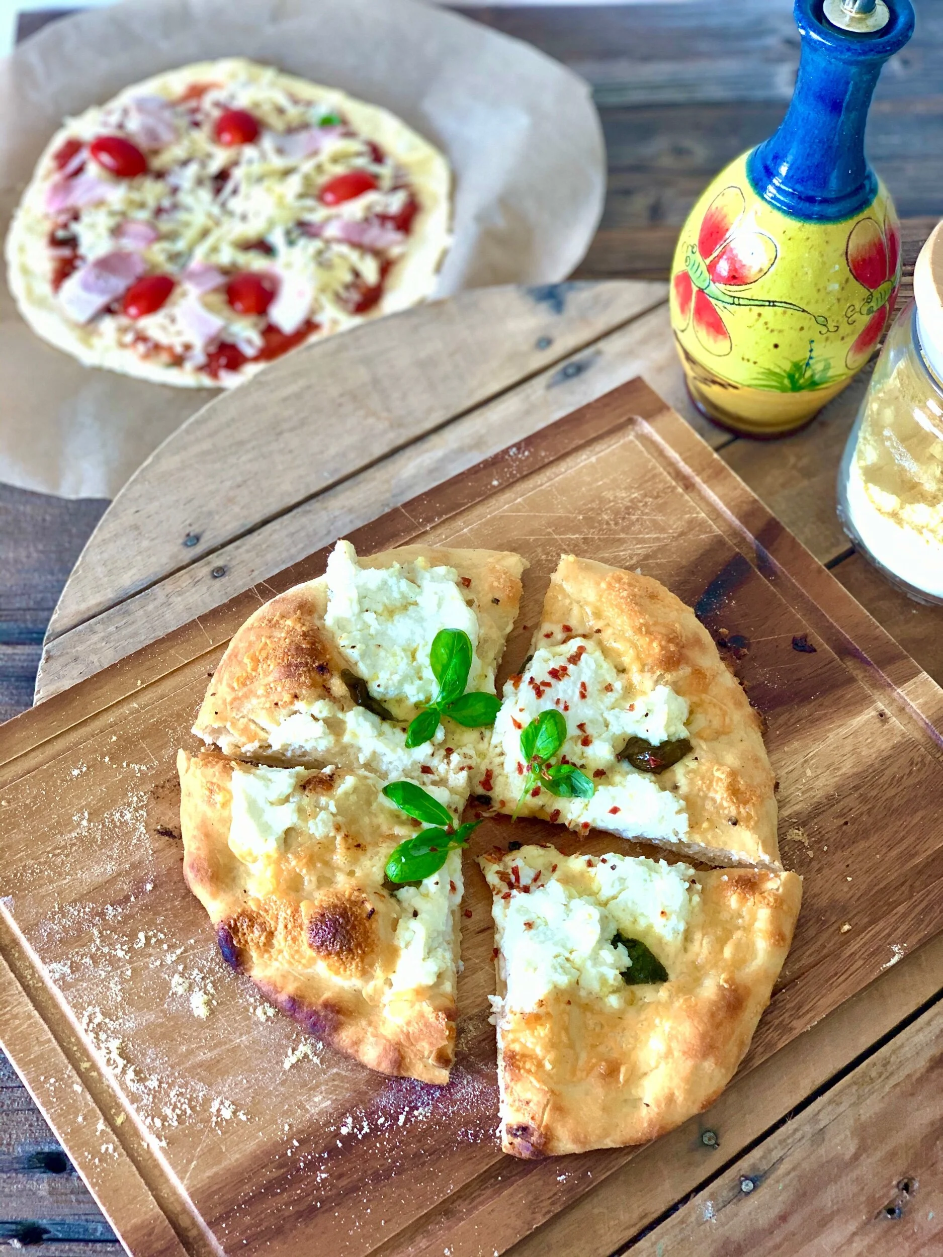 Pizza bianca