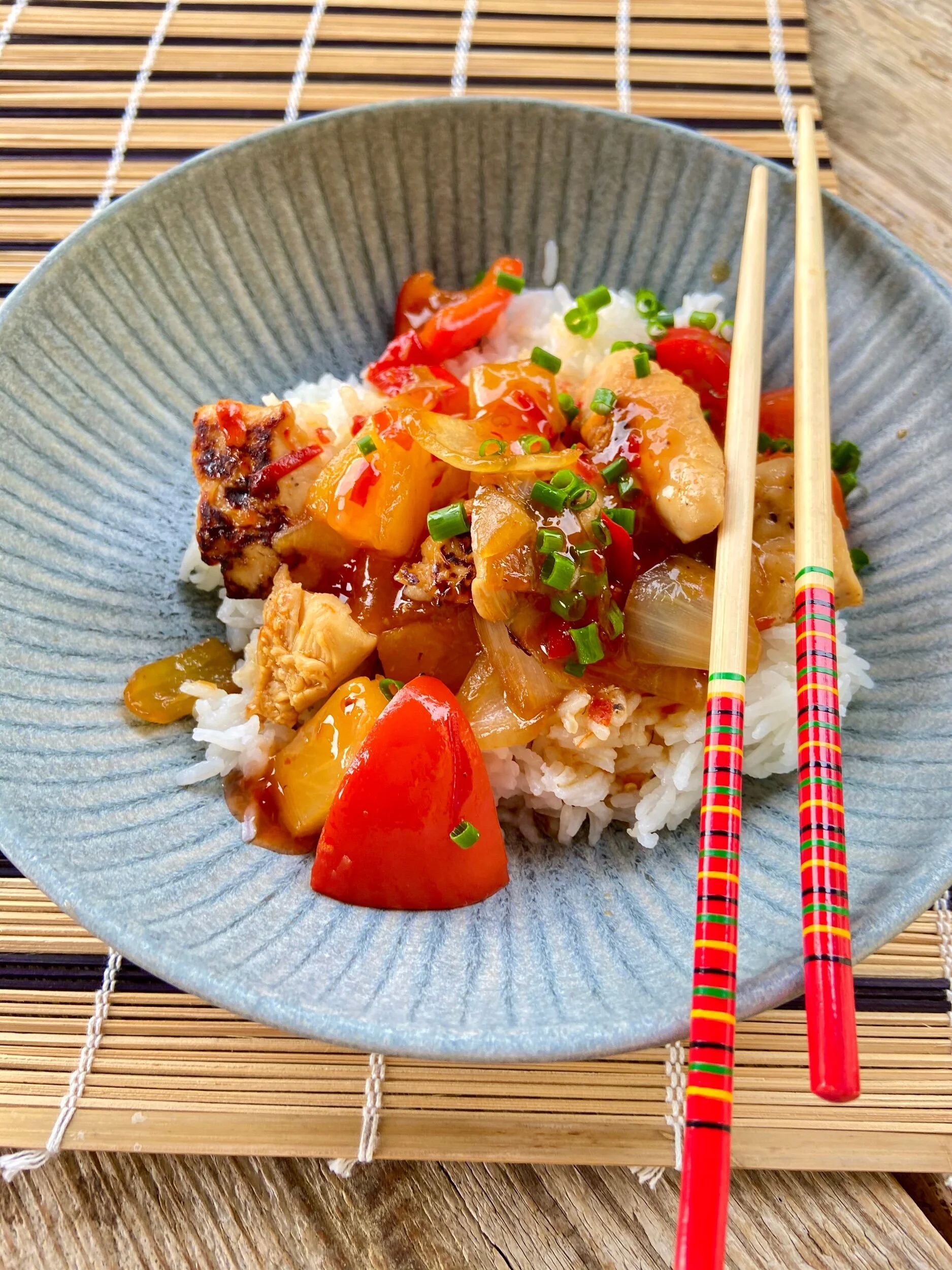 Ķīniešu vista saldskābā mērcē