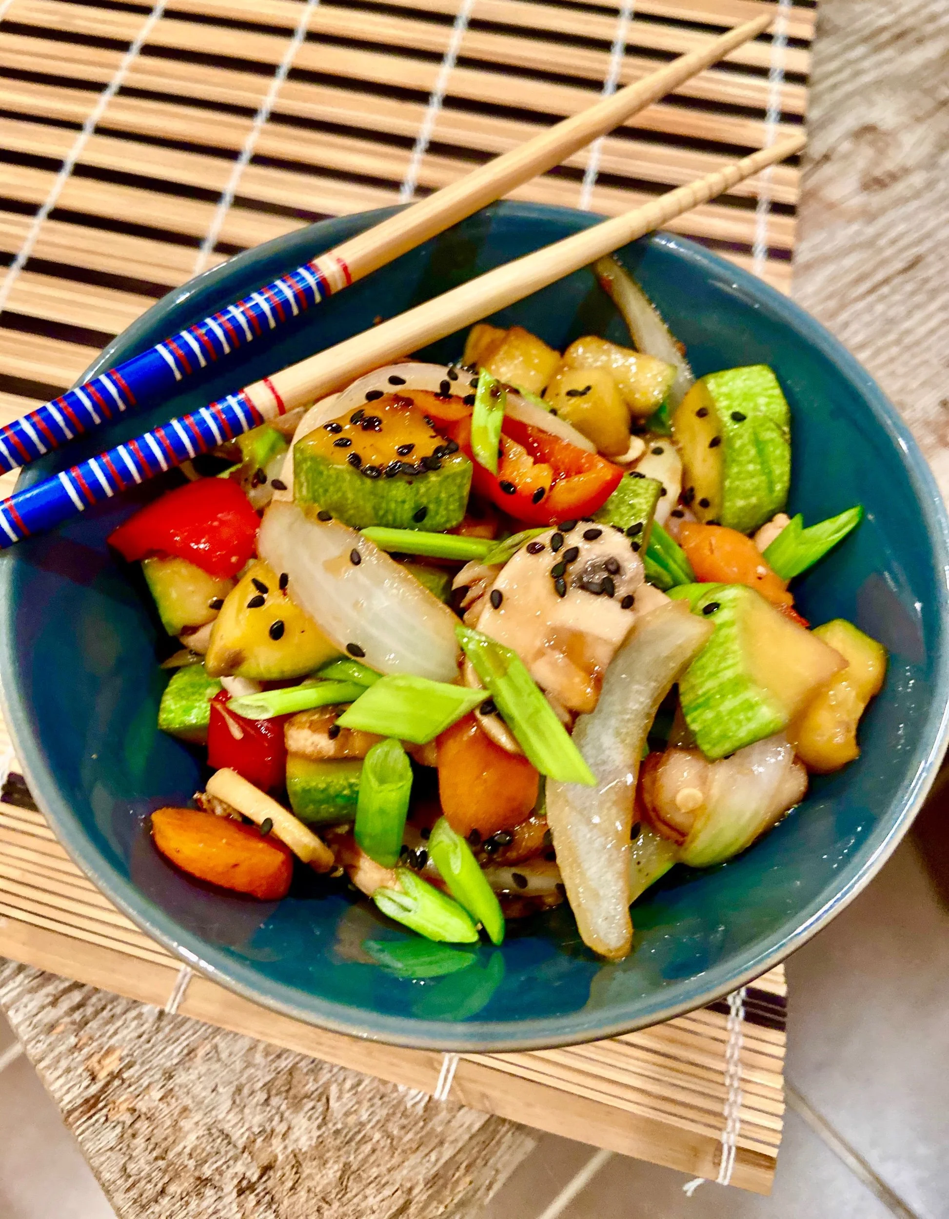 Dārzeņu stir-fry