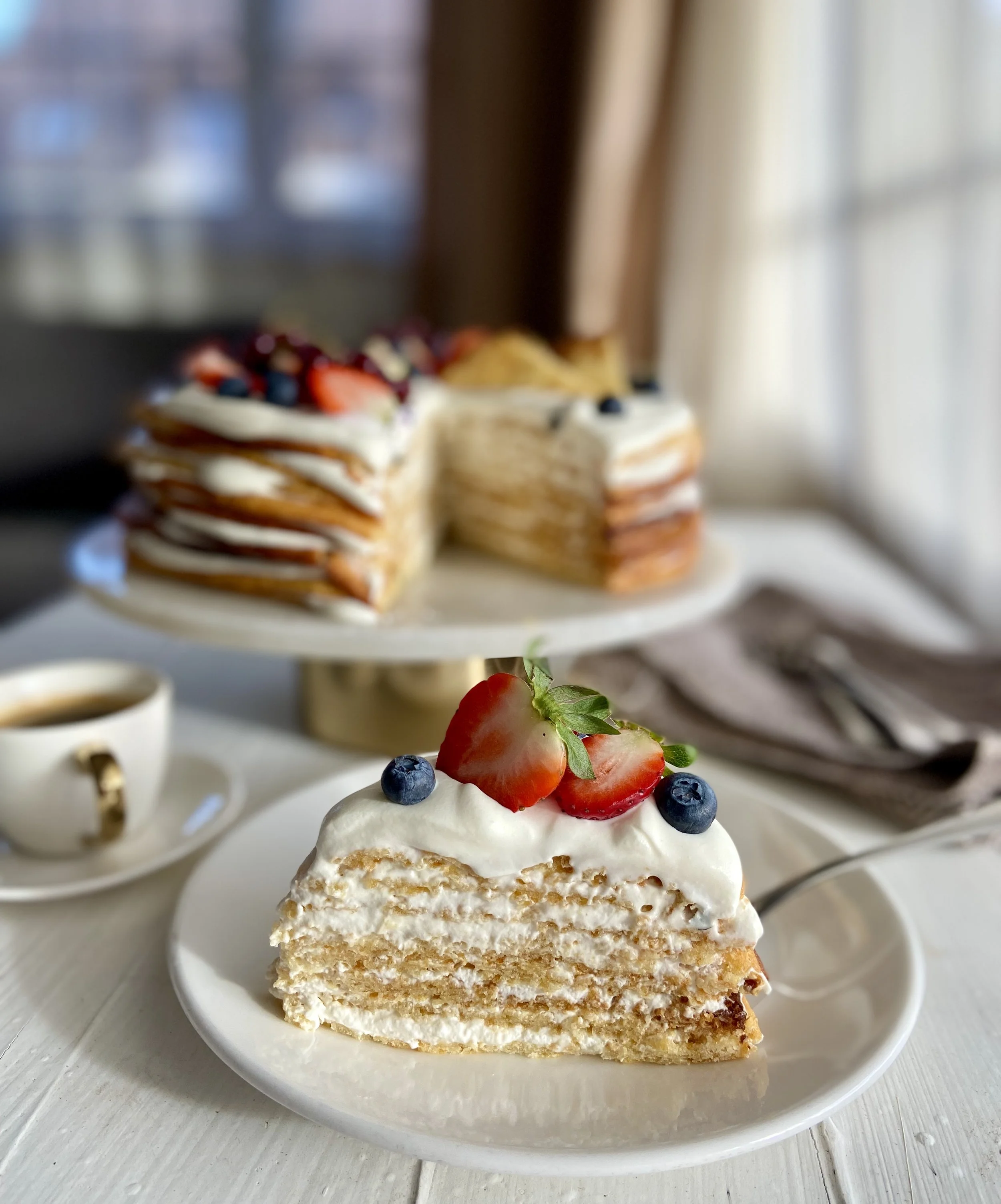 IKONAS🌟- Iebiezinātā piena torte