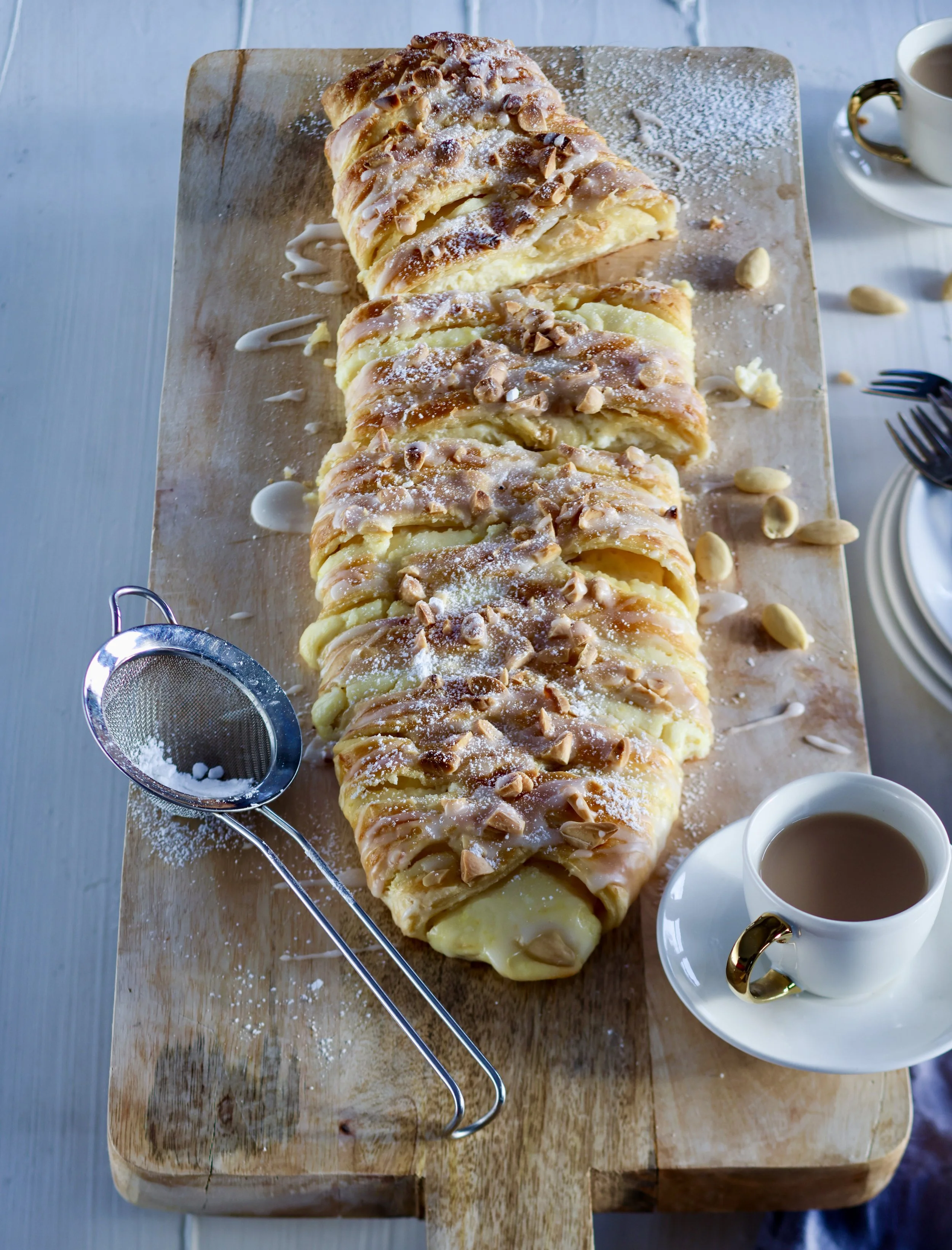 Rikotas un citrona strūdele