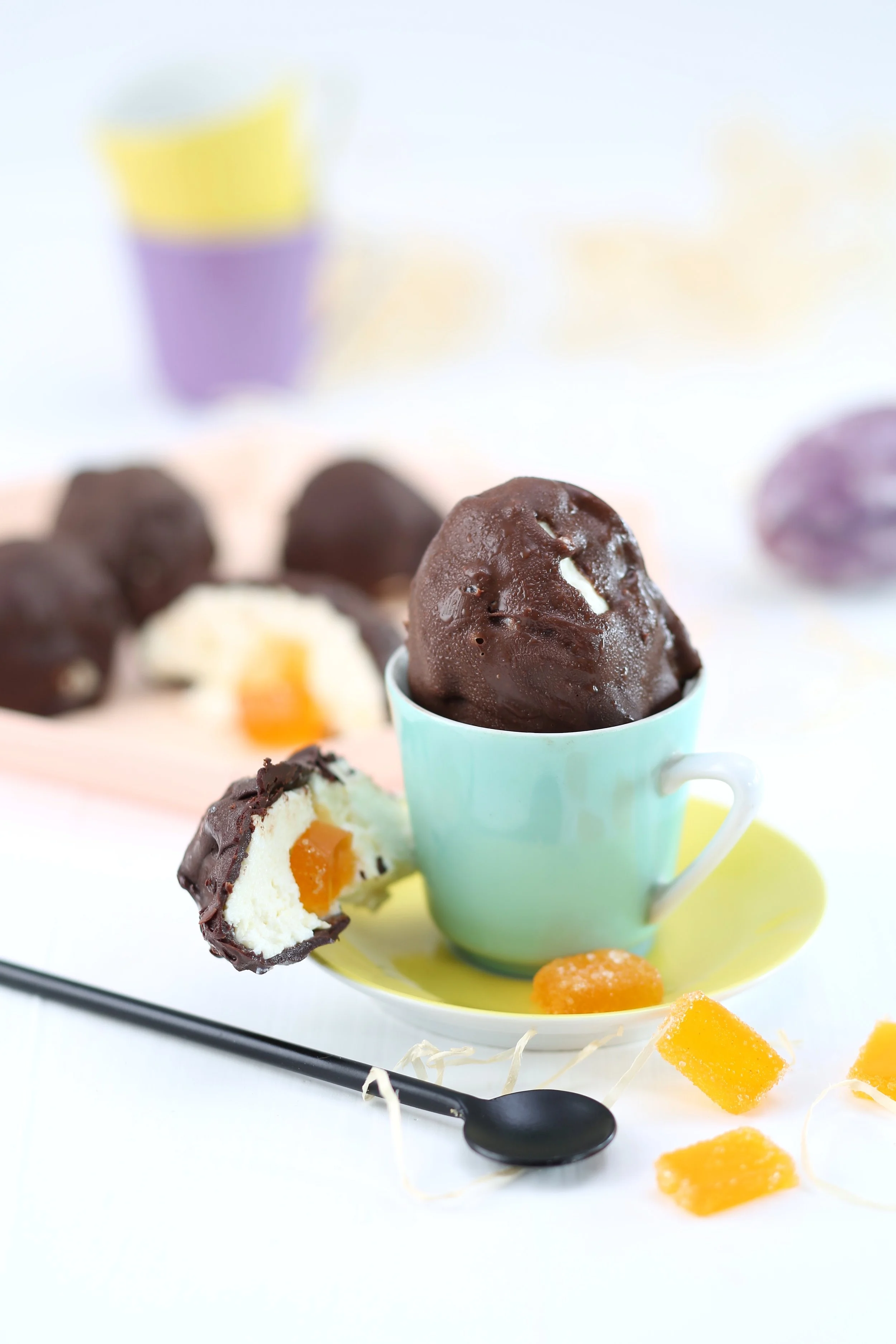 Biezpiena šokolādes sieriņi