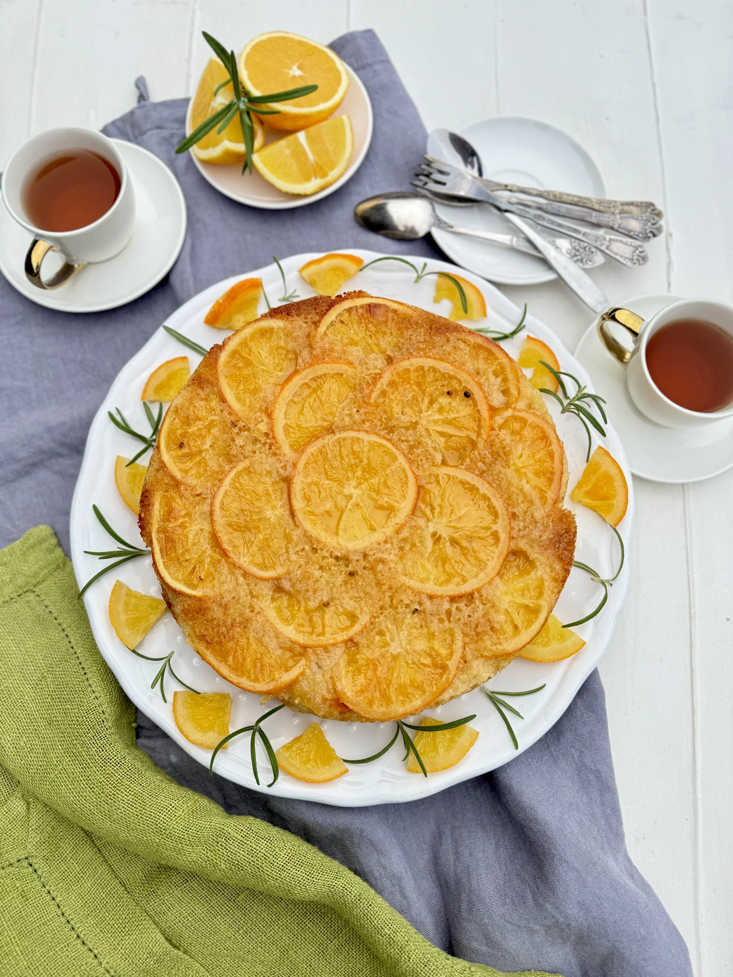 🌟IKONAS-Apelsīnu un kardamona kūka