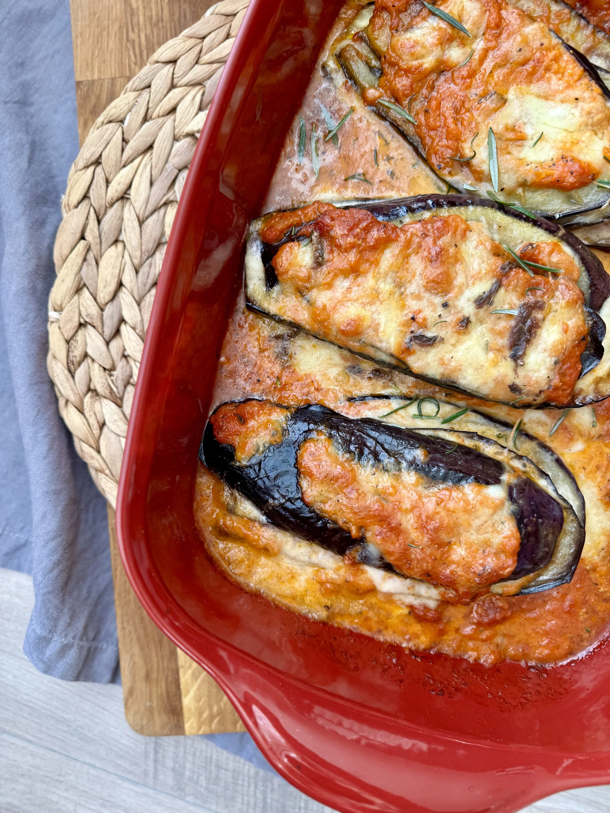 Baklažānu sacepums