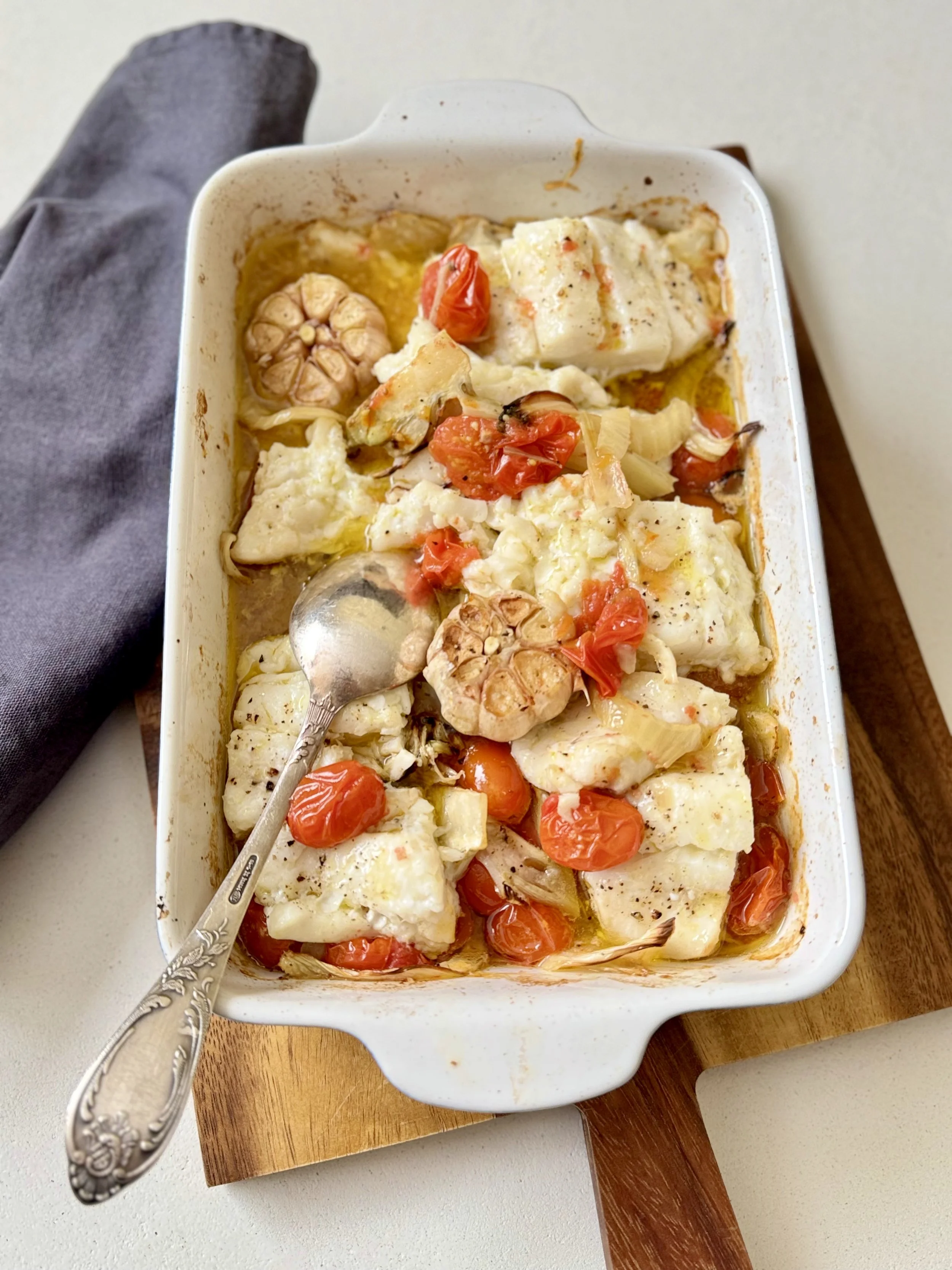 Zivs un dārzeņu sacepums