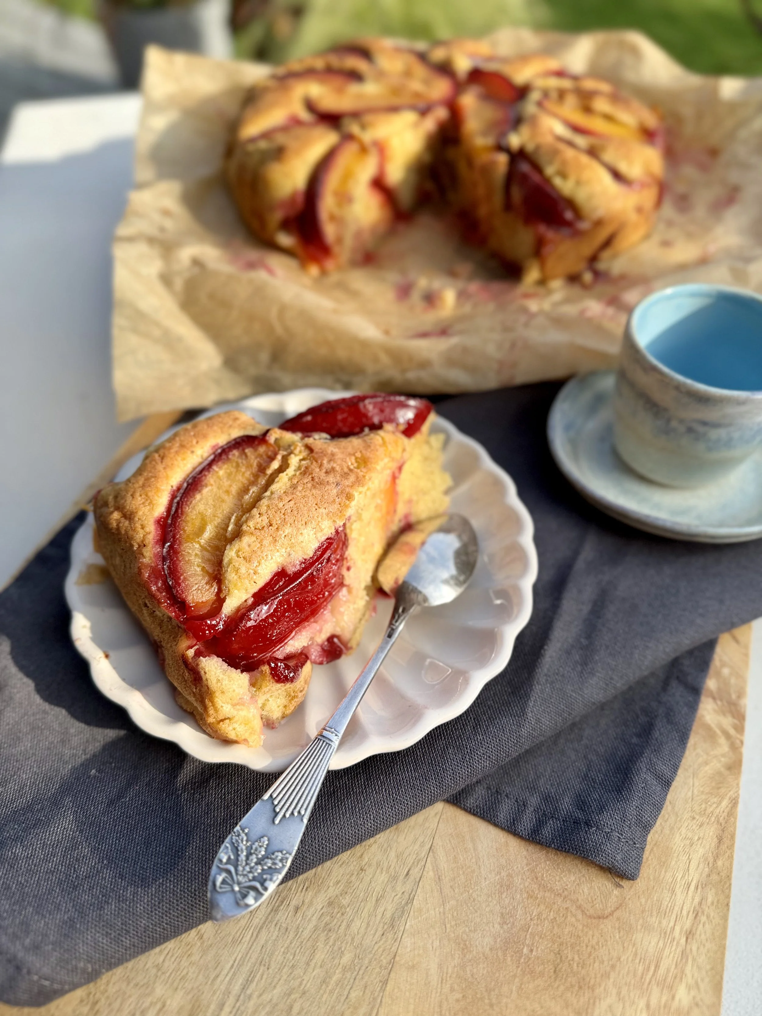 Kardamona plūmju kūka