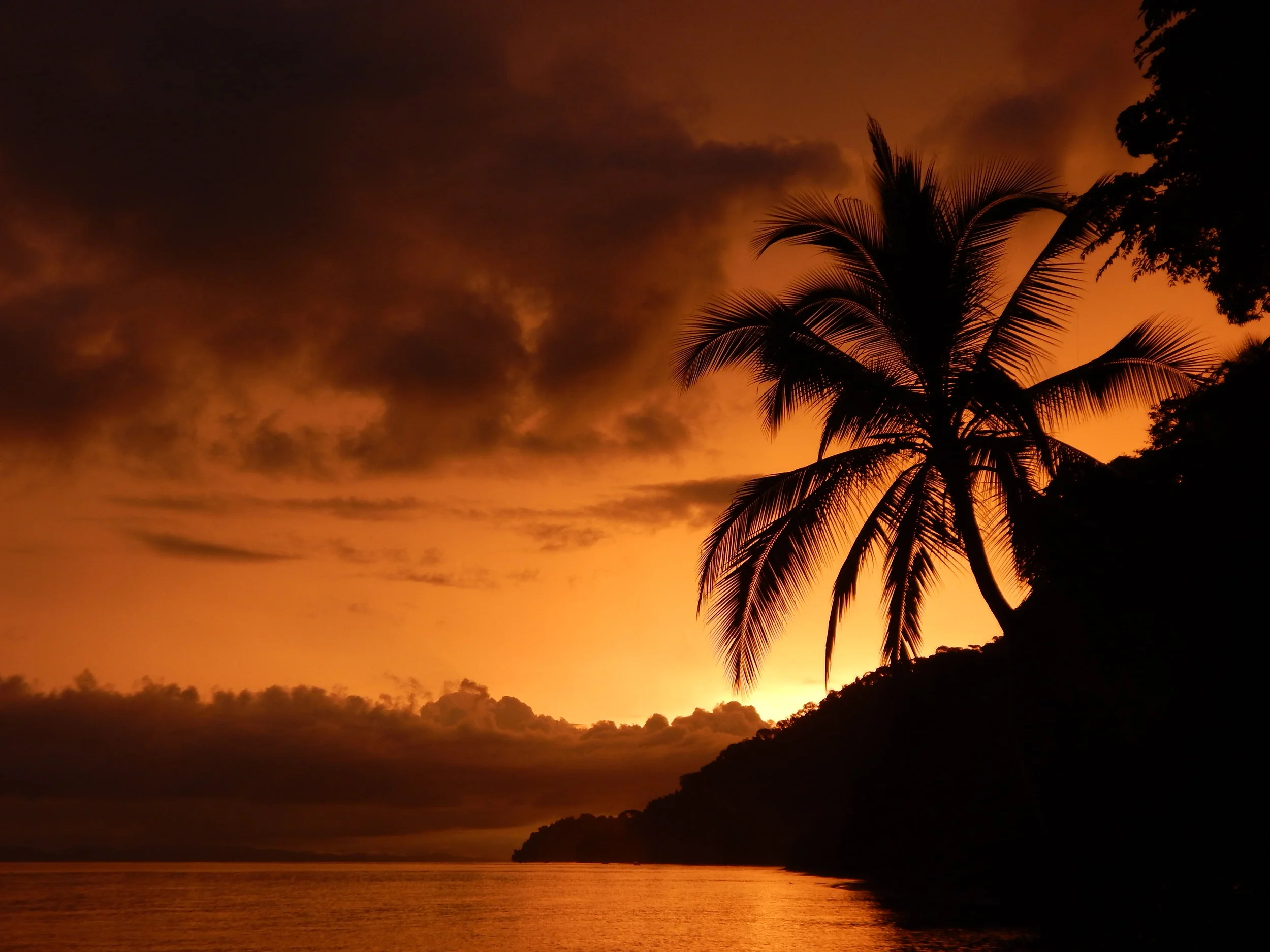 Sunset Over Golfo Dulce