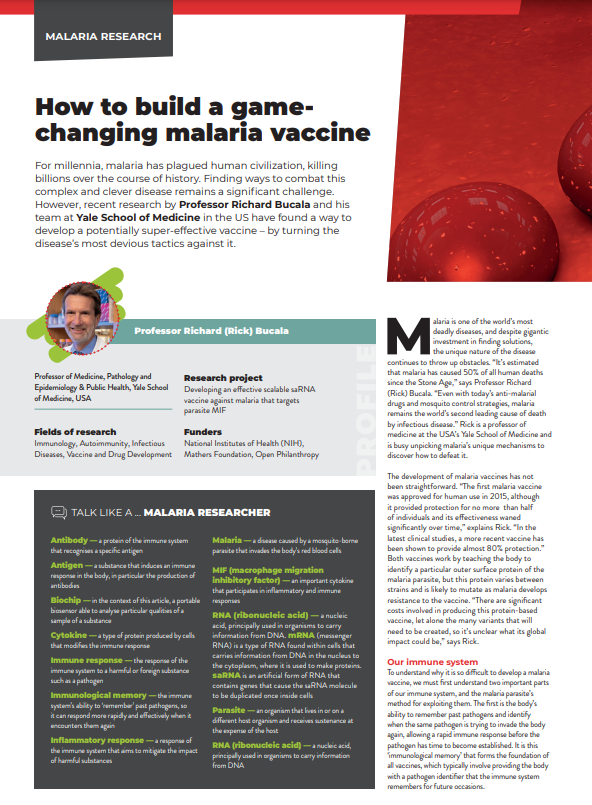 Futurum Article: Malaria Vaccine