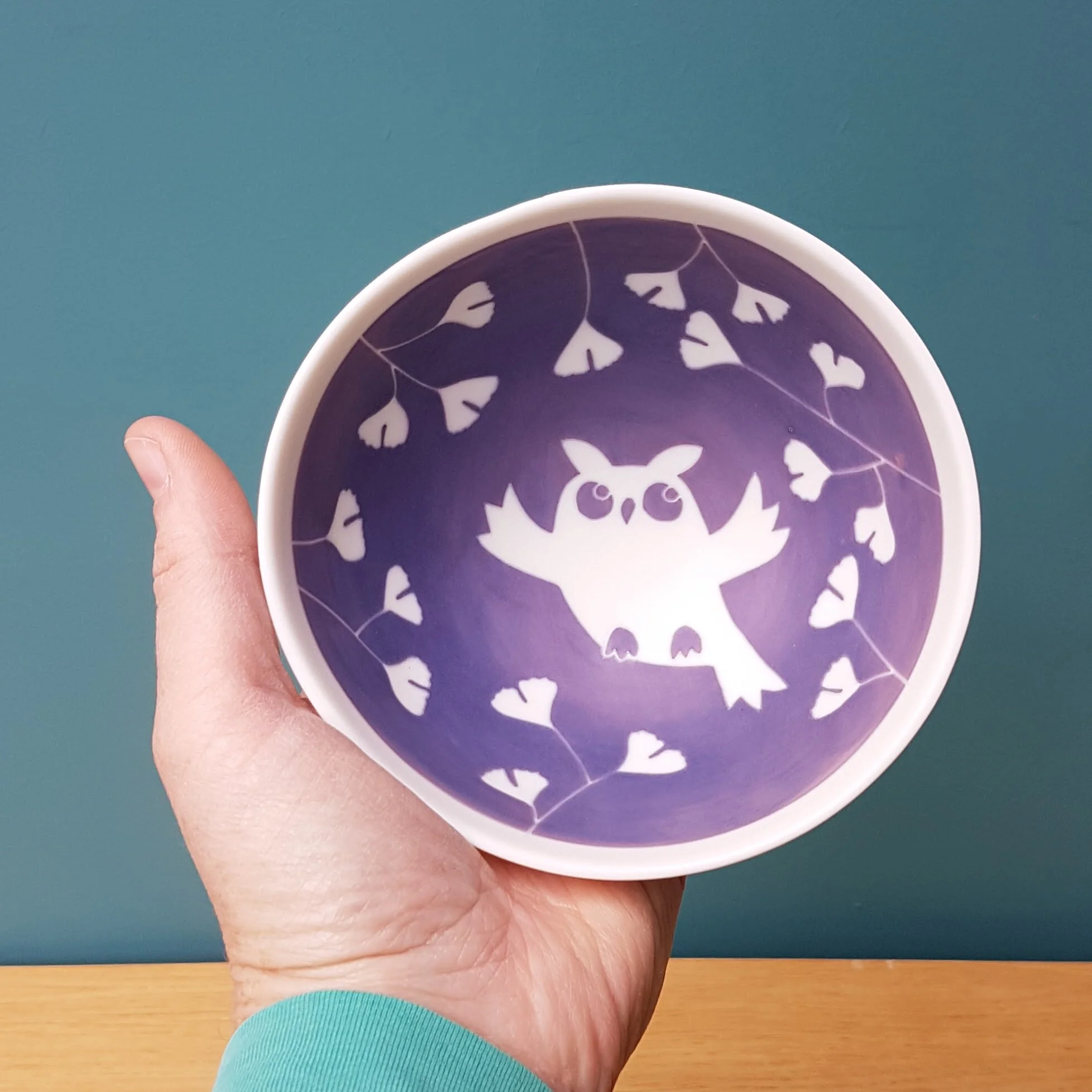 Petit bol porcelaine hibou mauve095651.jpg
