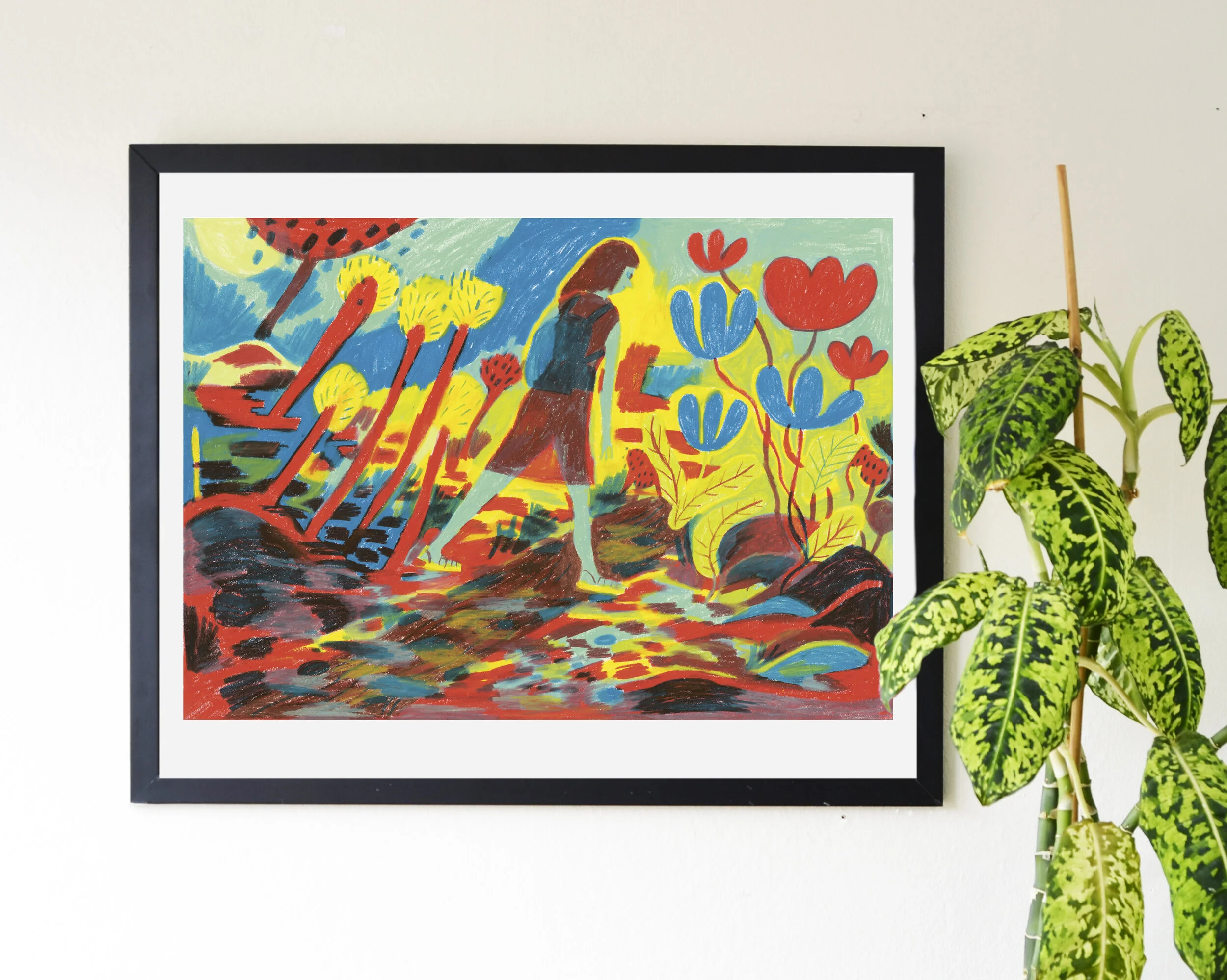 Skogspromenad av Elisabet Ericson