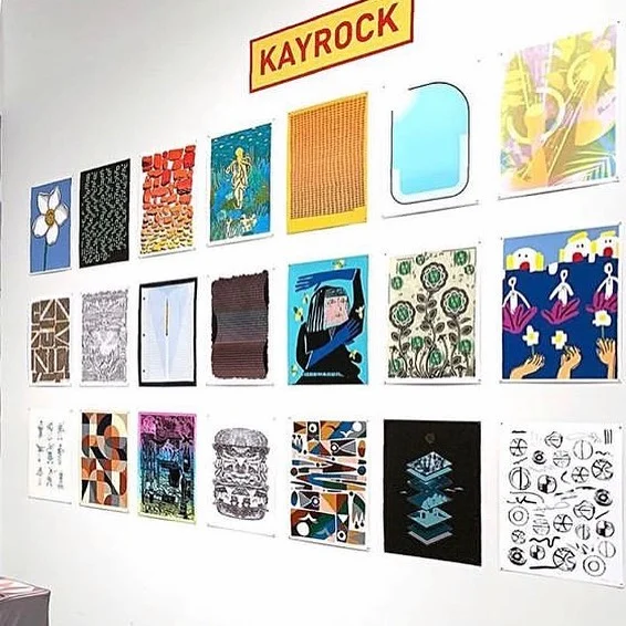 LA art book fair #laabf2019 opens tonight 🙏 💚🌵🌵🌵🌞find our print &ldquo;Transatlantic Duet&rdquo; with @kayrockscreenprinting at LA @printedmatter_artbookfairs @printedmatterinc April 11th - April 14th Transatlantic Duet Print is an experience w