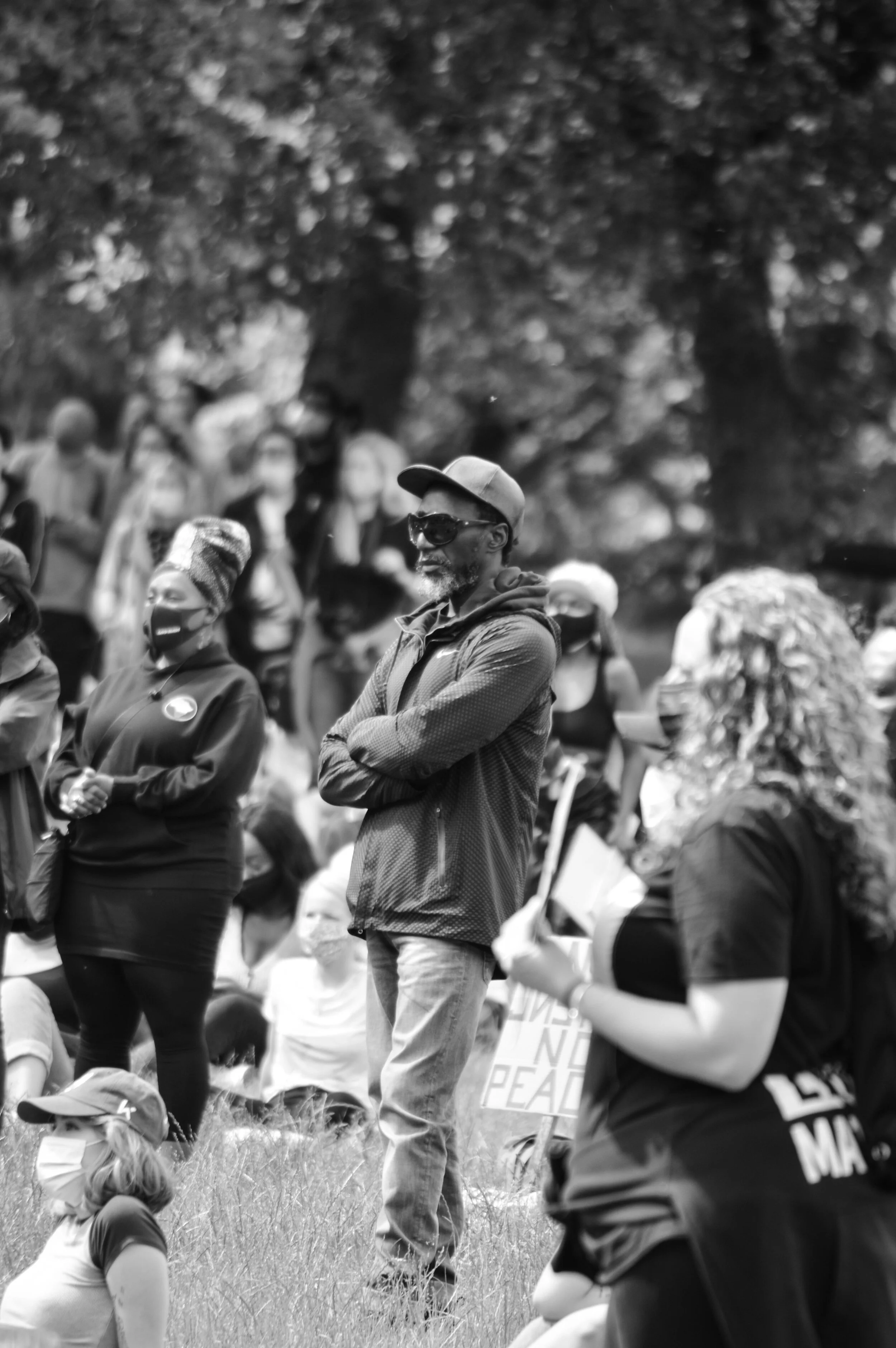 Black Lives Matter Leeds, Hyde Park, West Yorkshire — Ajay kumar Photography