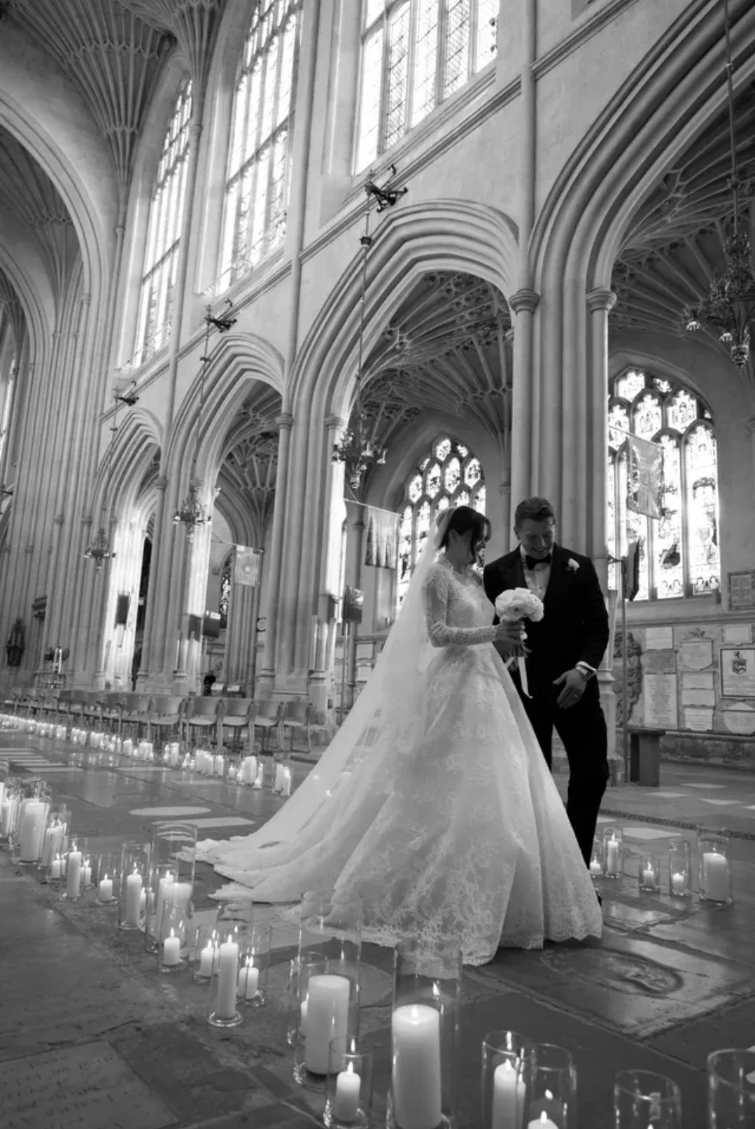 Holly Ramsay & Adam Peaty’s Wedding at Bath Abbey – A Photographer’s Perspective