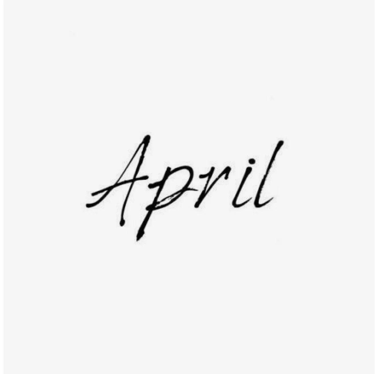 Hello April 💕