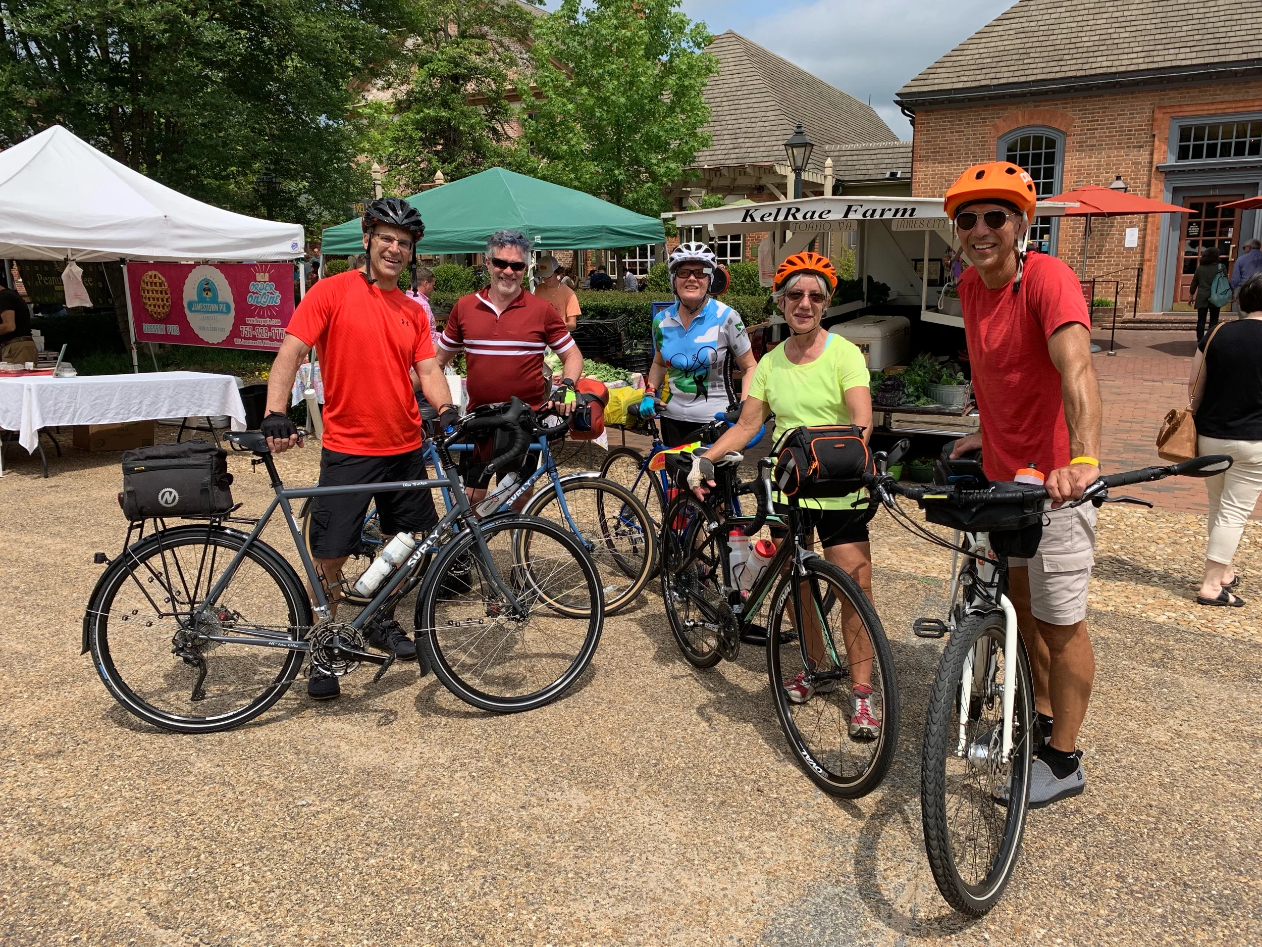 Pre-ride to Jamestown