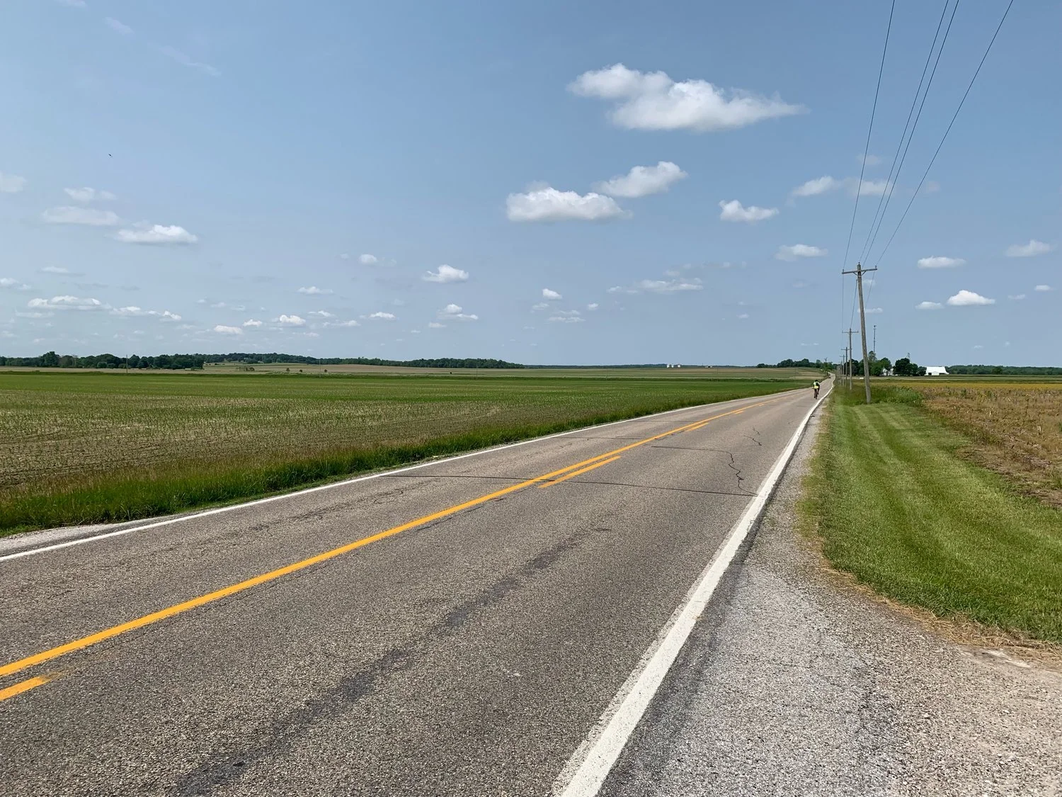 Day 21: Franklin, IN to Cloverdale, IN (56.0 miles)