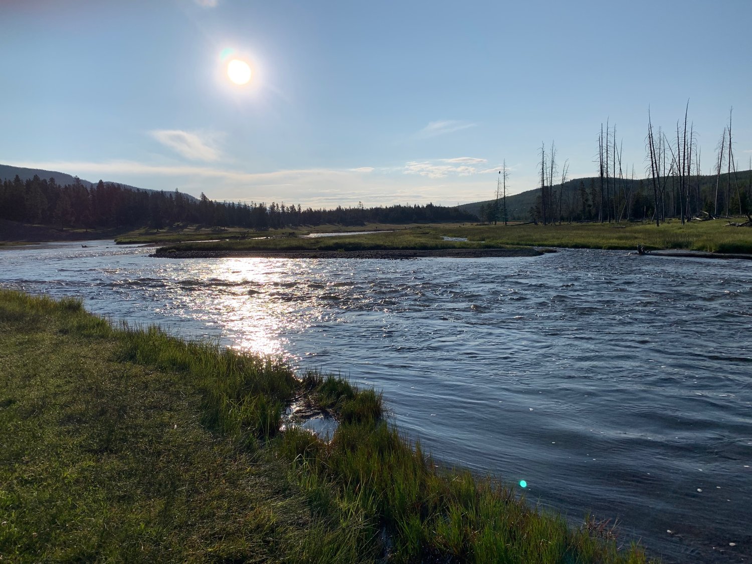 Day 55: Madison  Campground at Yellowstone Park, WY (0 miles)